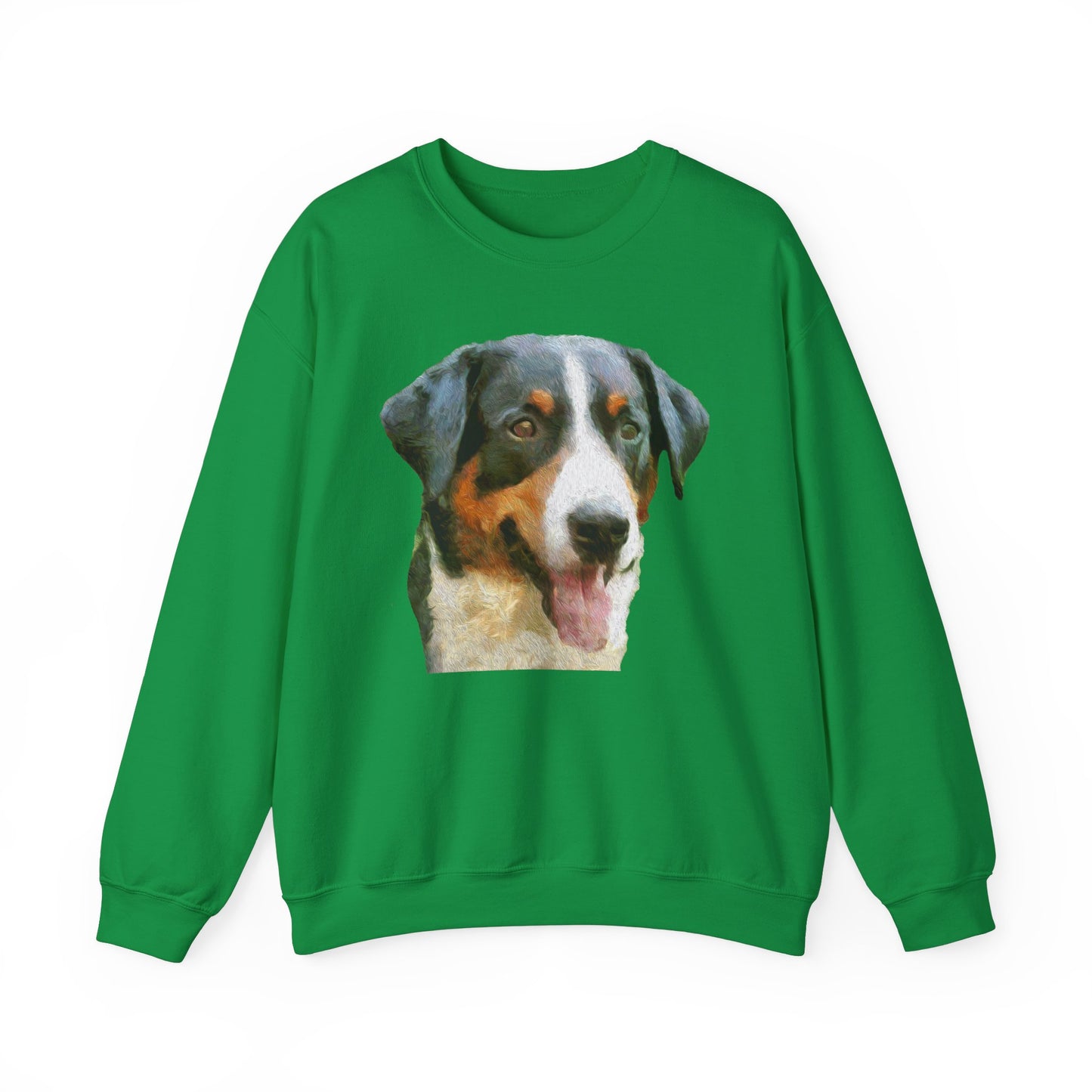 Appenzeller Sennenhund Unisex 50/50 Crewneck Sweatshirt – A Touch of Swiss Elegance