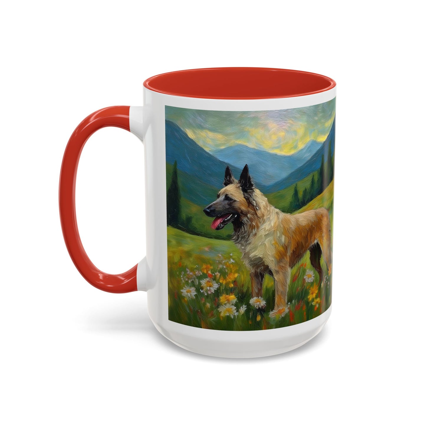 Belgian Laekenois Artistic Accent Mug