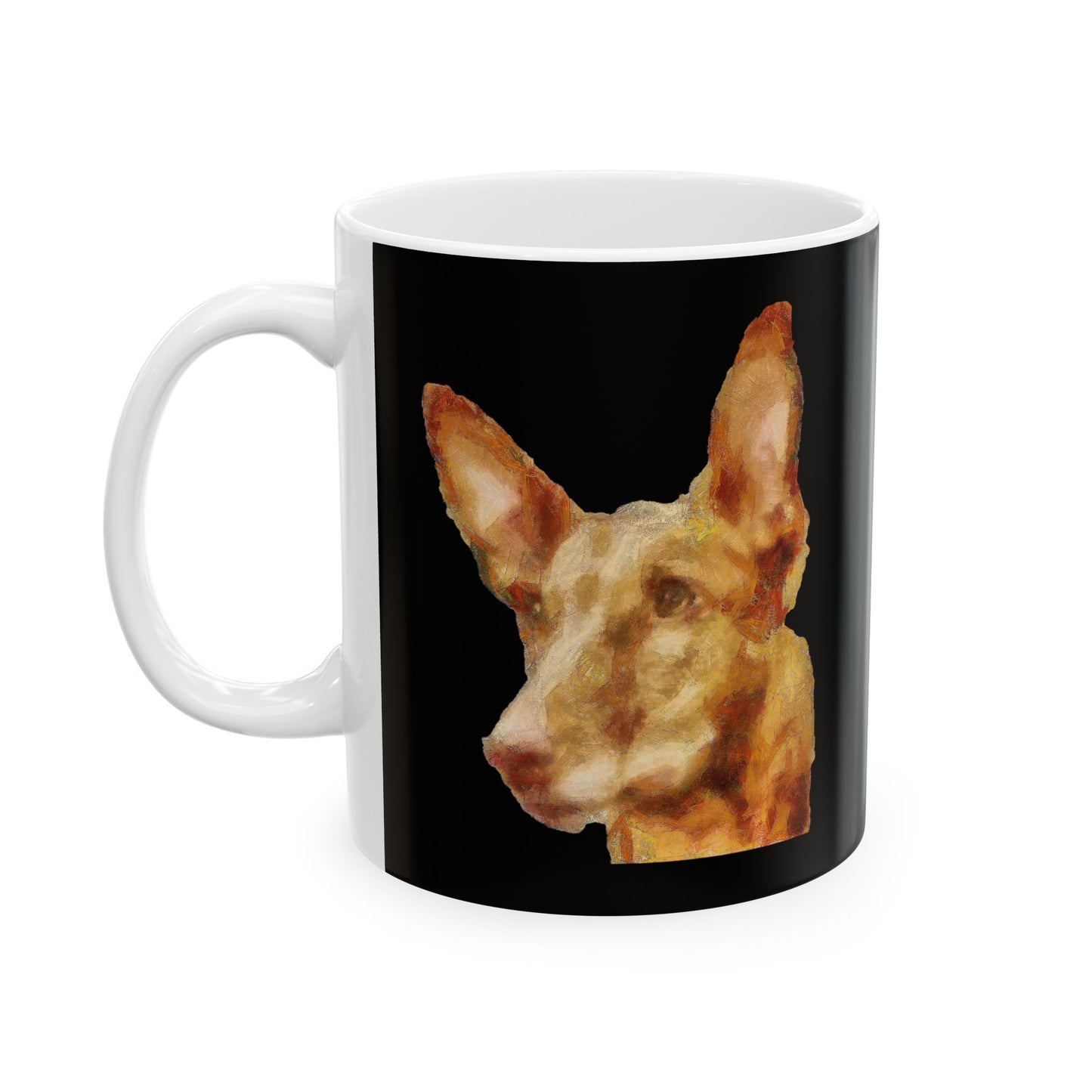 Egyptian Pharaoh Hound Ceramic Mug 11oz