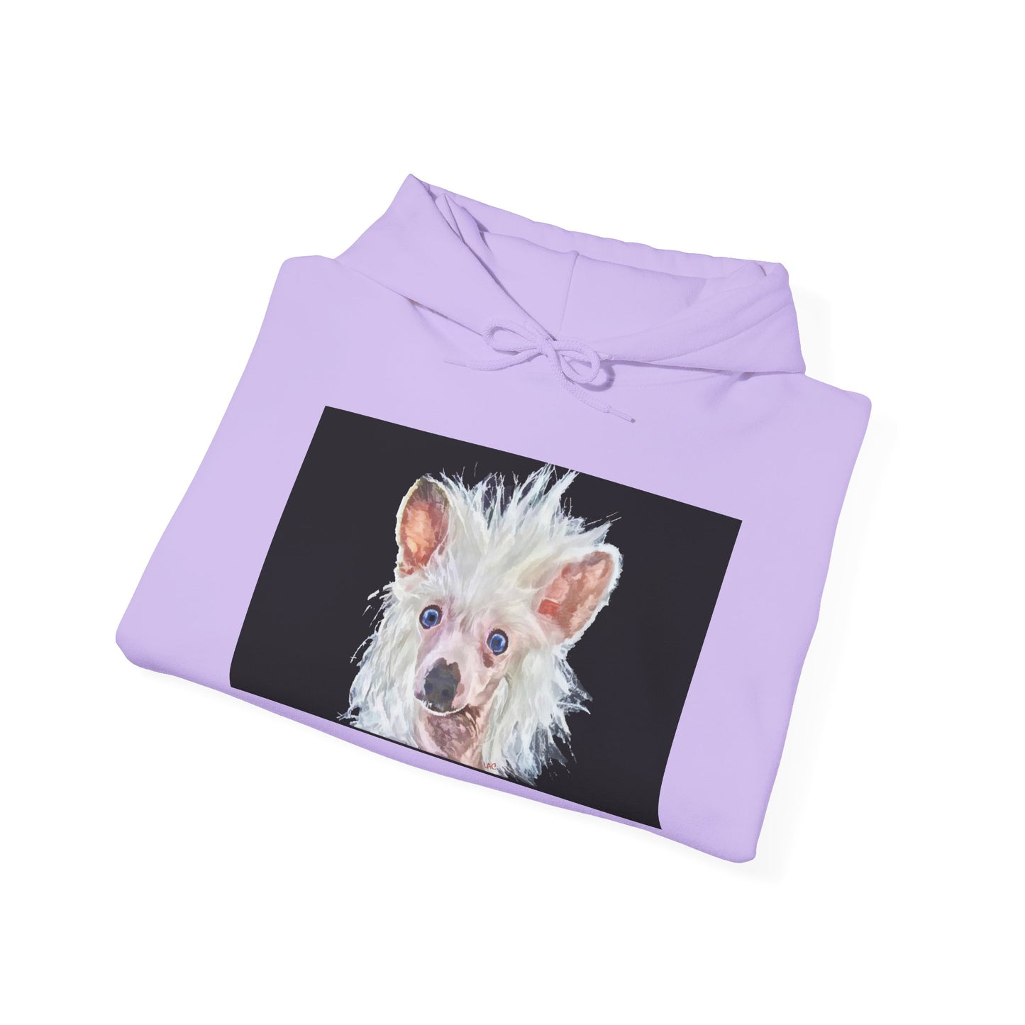 Chinese Crested Unisex 50/50 Hooded Sweatshirt