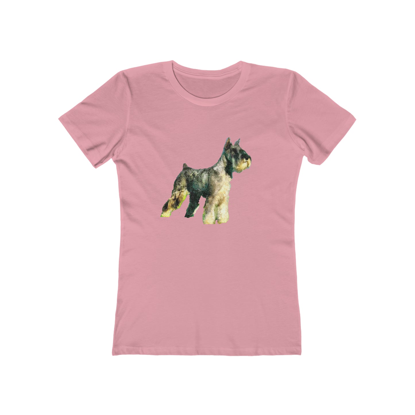 Schnauzer - Women's Slim Fit Ringspun Cotton T-Shirt