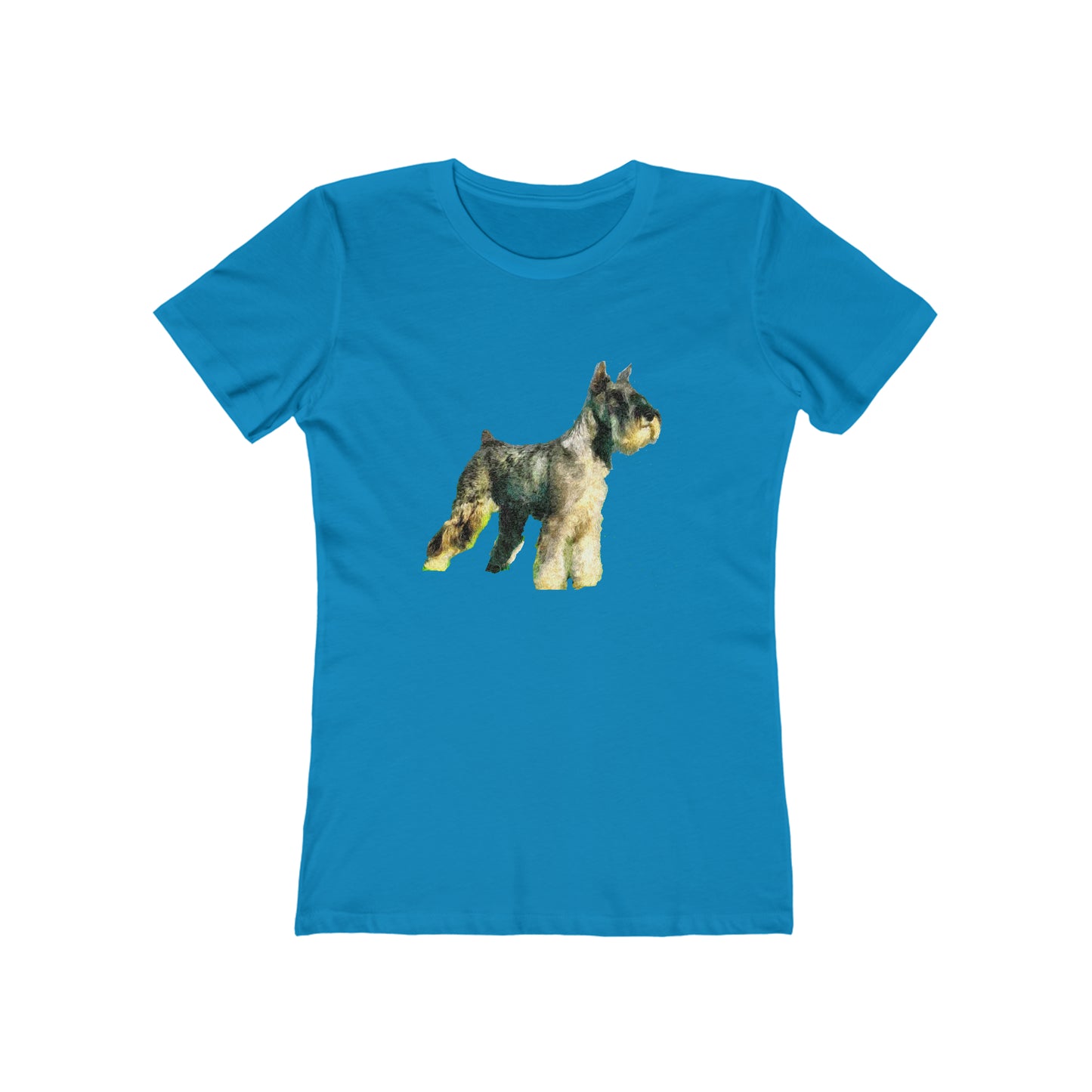 Schnauzer - Women's Slim Fit Ringspun Cotton T-Shirt