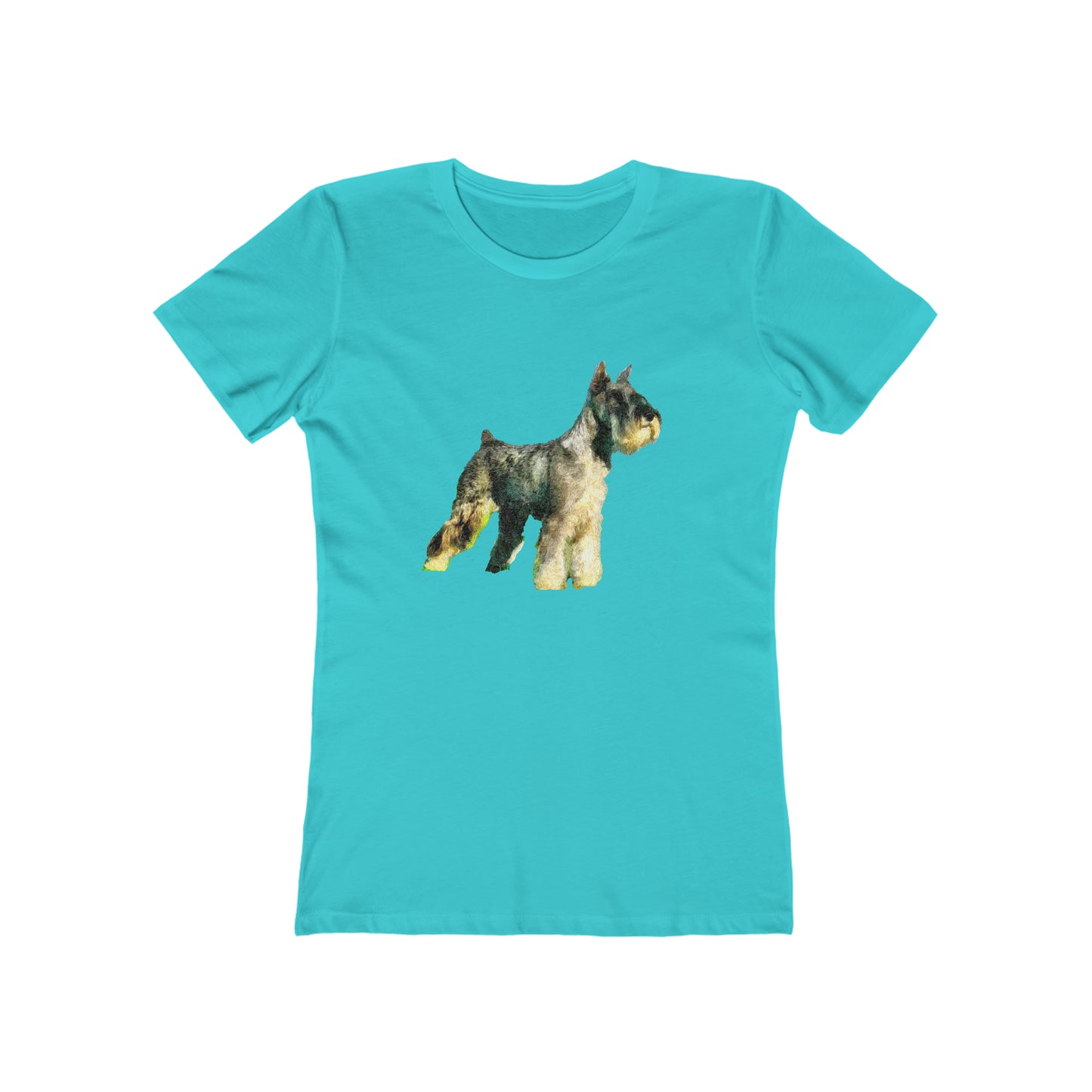 Schnauzer - Women's Slim Fit Ringspun Cotton T-Shirt