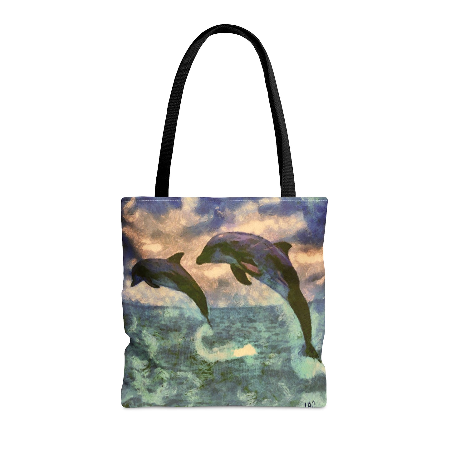 Dolphins 'Flip and Flop' - Tote Bag