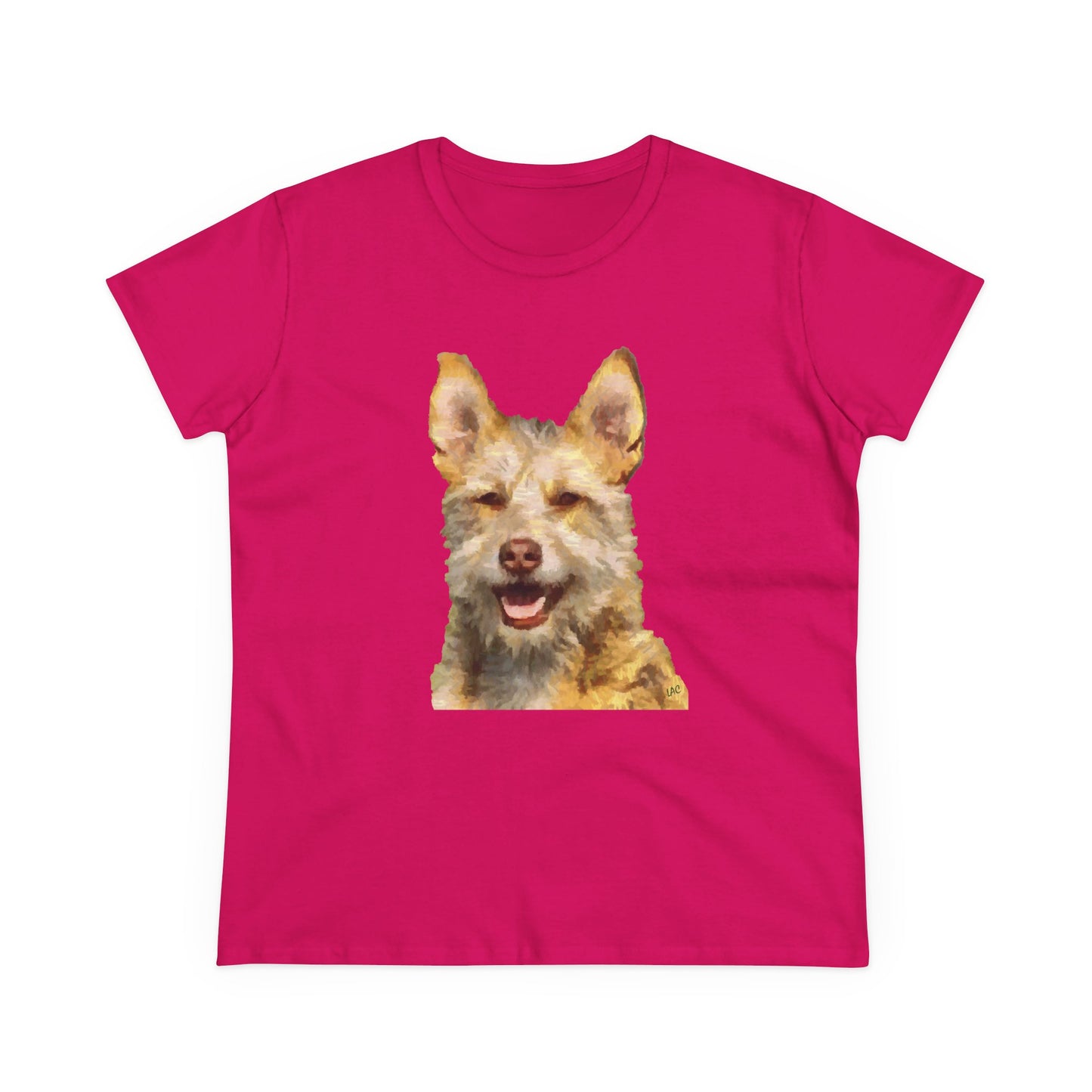 Portuguese Podengo Women's Midweight Cotton Tee