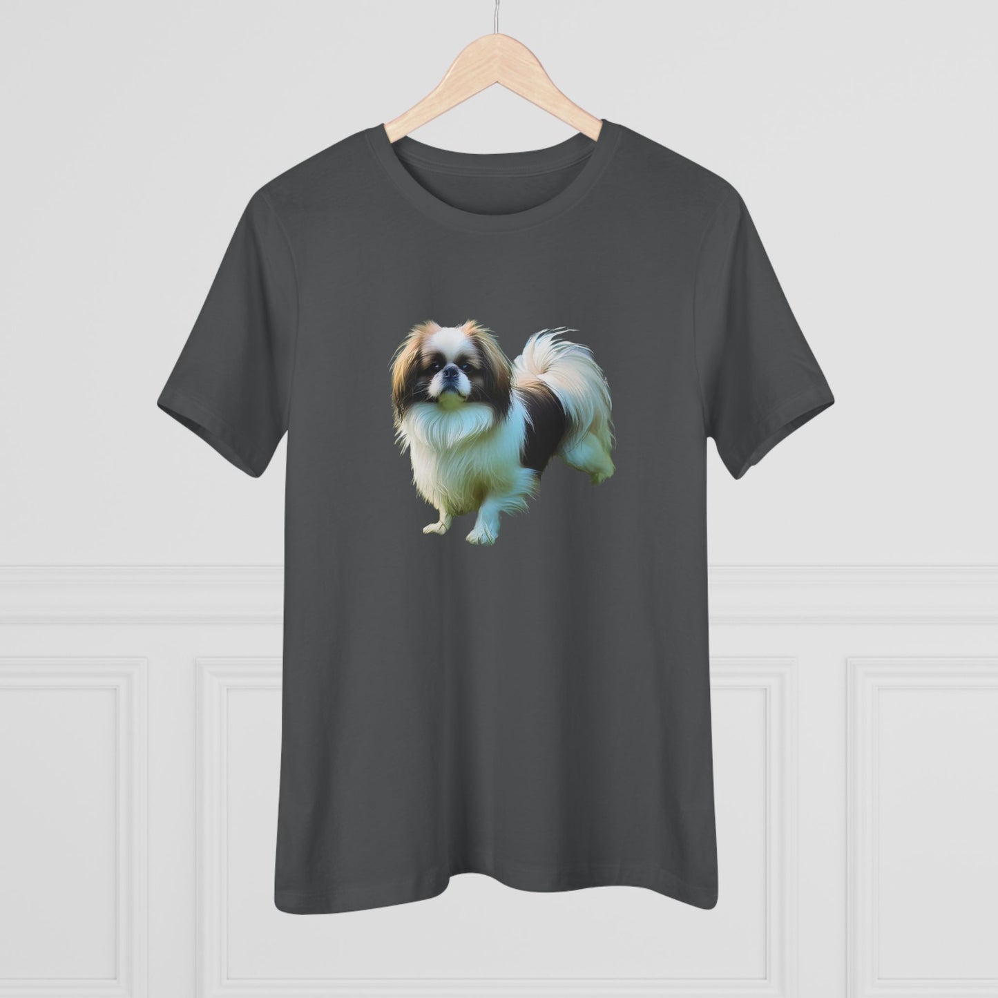 Japanese Chin - Women's Relaxed Cotton Tee
