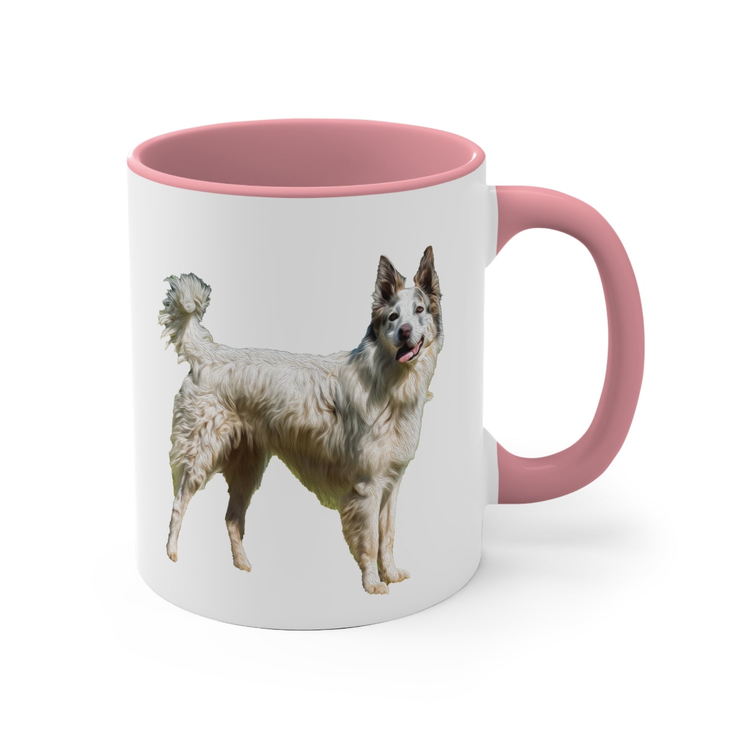 Pyrenean Shepherd 11oz Ceramic Accent Mug