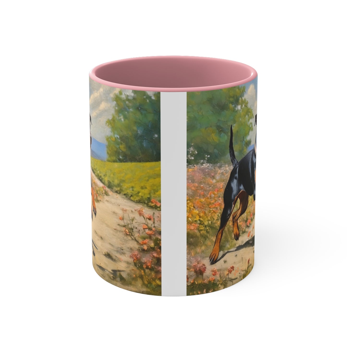 Manchester Terrier 11oz Ceramic Accent Mug