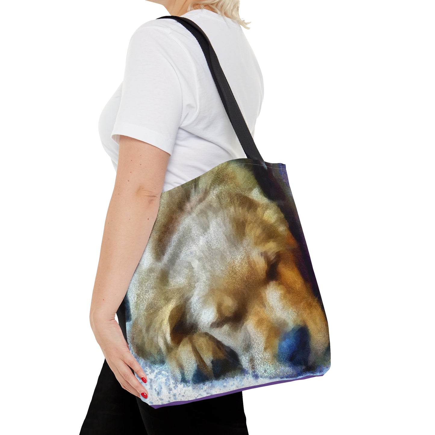 Zucko the Golden Retriever Tote Bag