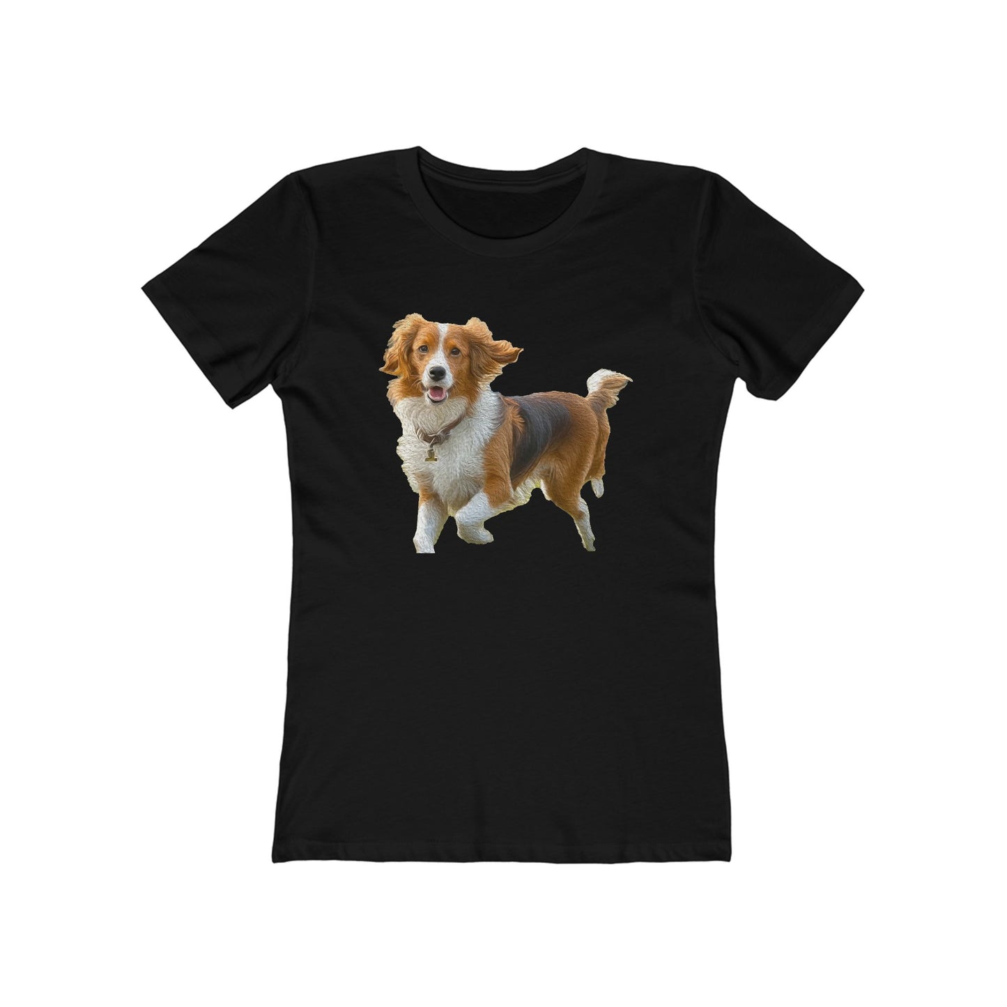 Nederlandse Kooikerhondje - Women's Slim Fit Ring-spun Cotton Tee