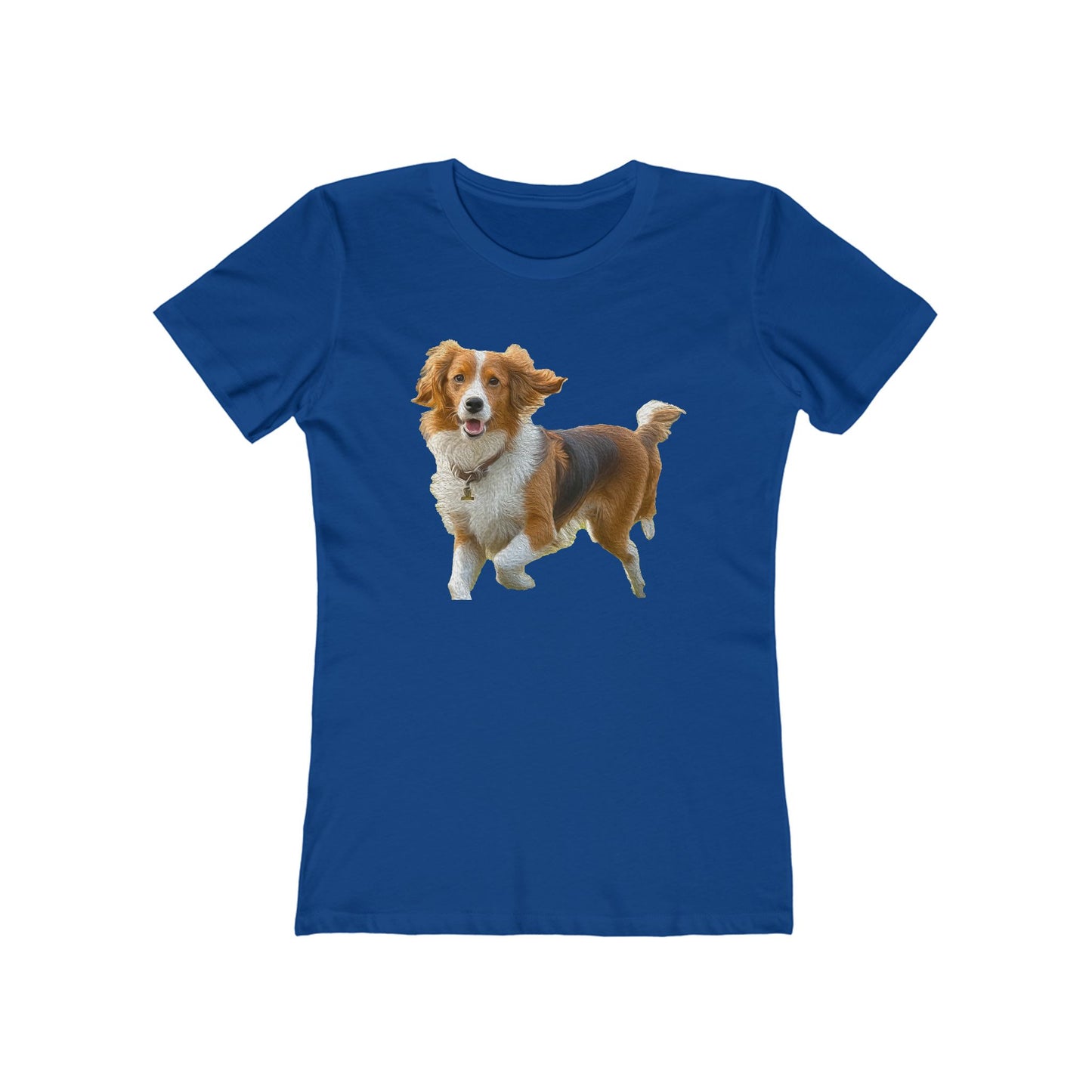 Nederlandse Kooikerhondje - Women's Slim Fit Ring-spun Cotton Tee