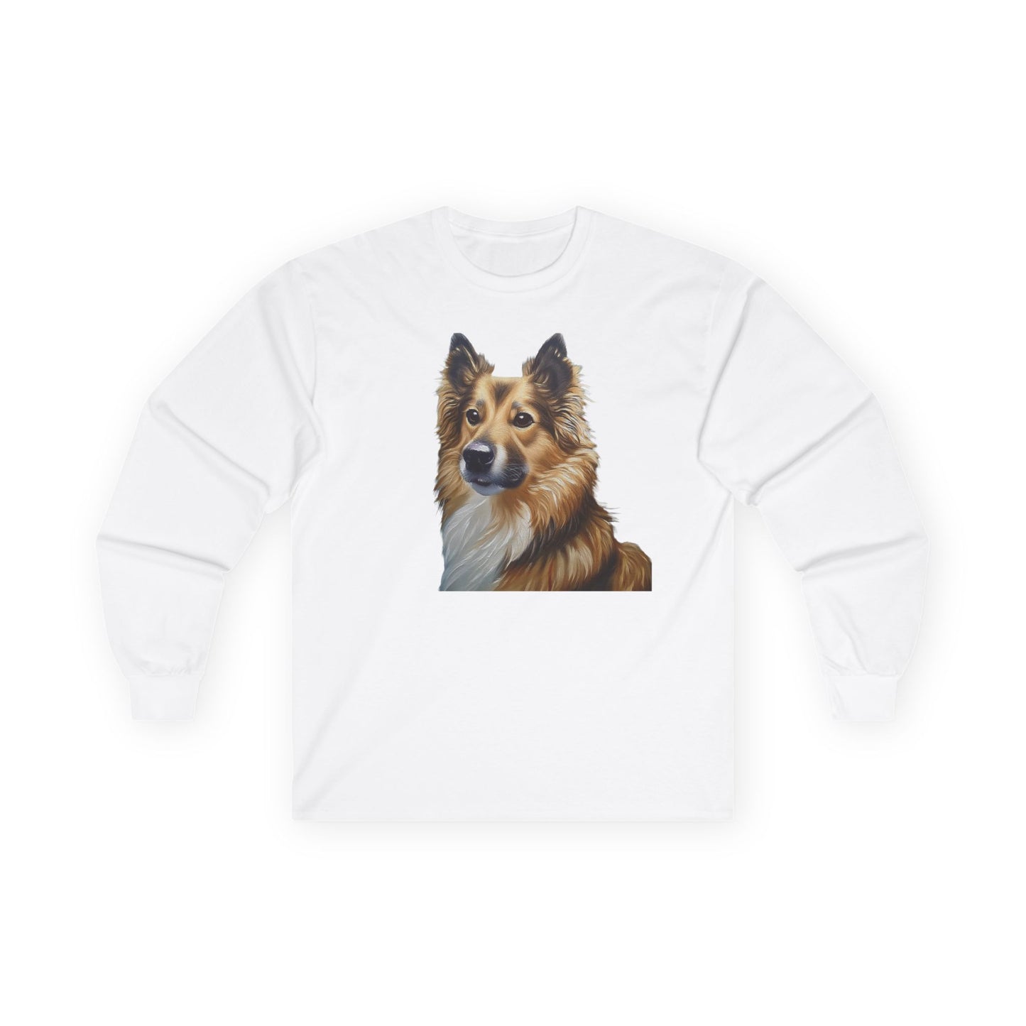 Icelandic Sheepdog Classic Cotton Long Sleeve Tee