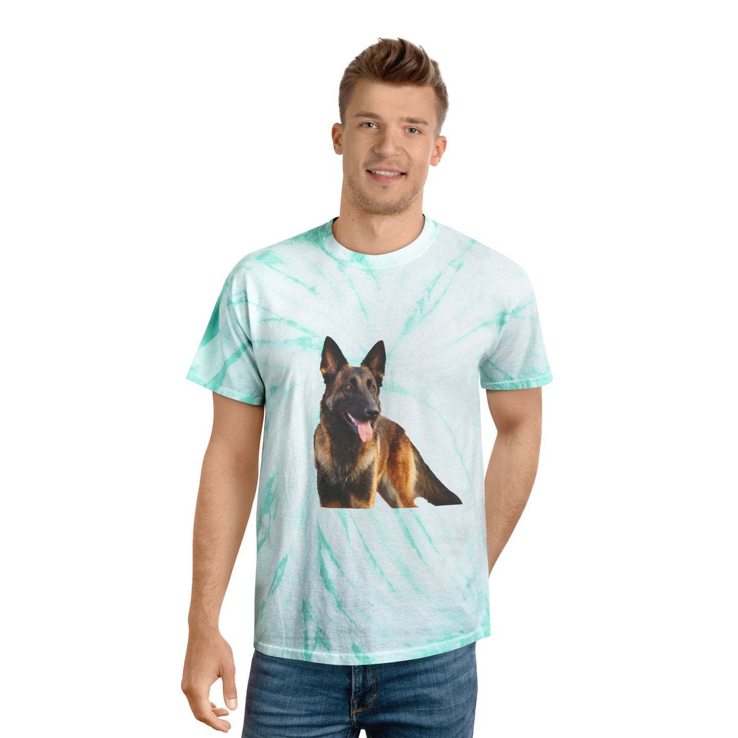 Dutch Shepherd Tie-Dye Tee, Cyclone