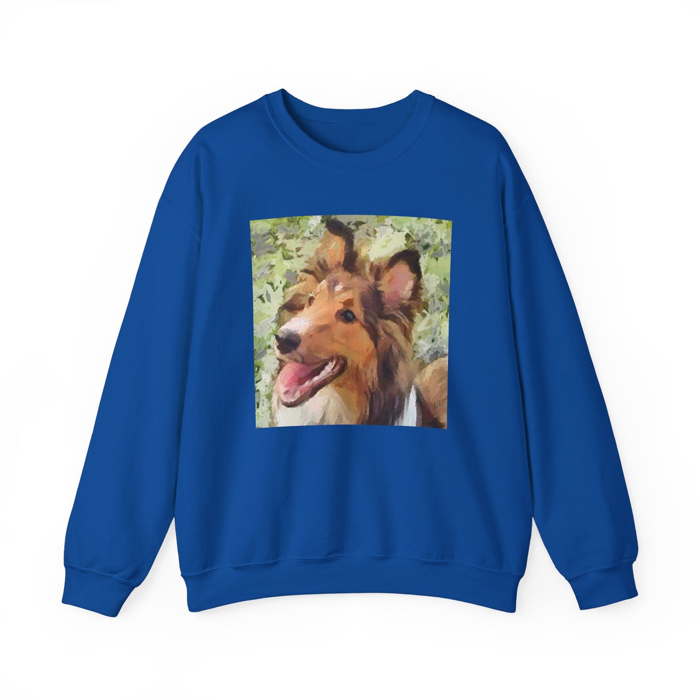 Sheltie - Shetland Sheepdog - Unisex 50/50 Crewneck Sweatshirt