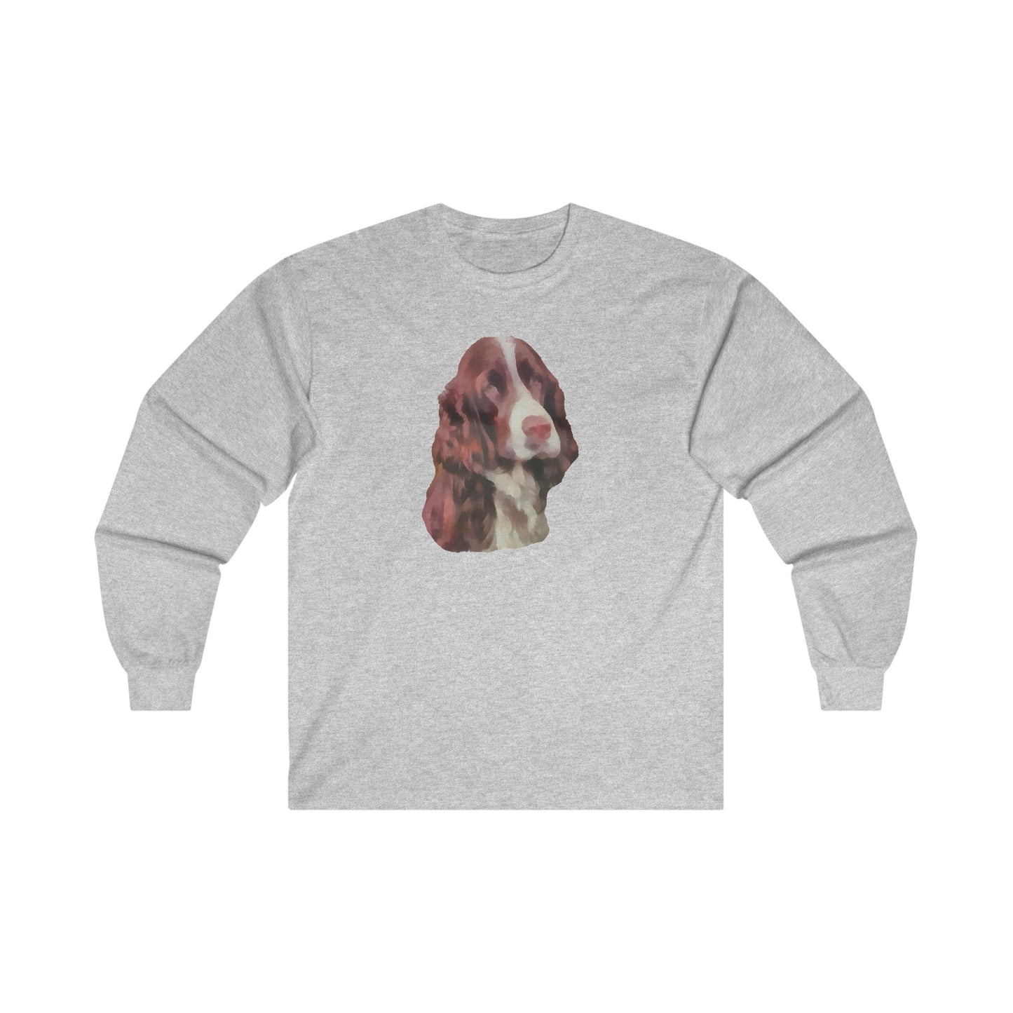 English Springer Spaniel Fine Art Print Long Sleeve Tee
