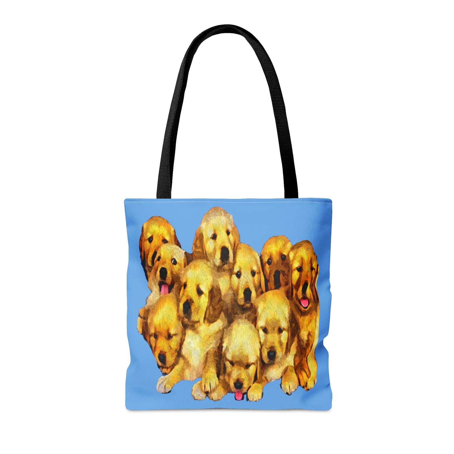 Golden Retriever Puppies Tote Bag