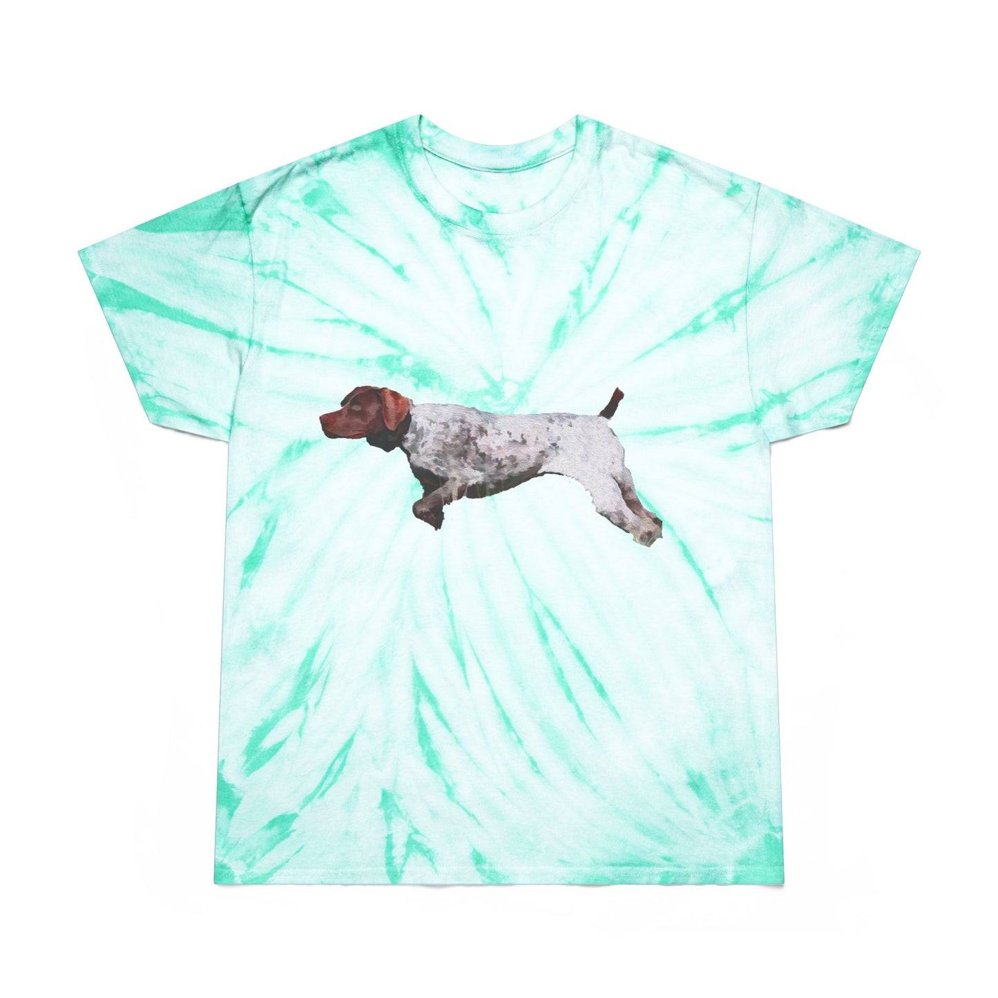 On Point German Shorthair Pointer Tie-Dye Tee