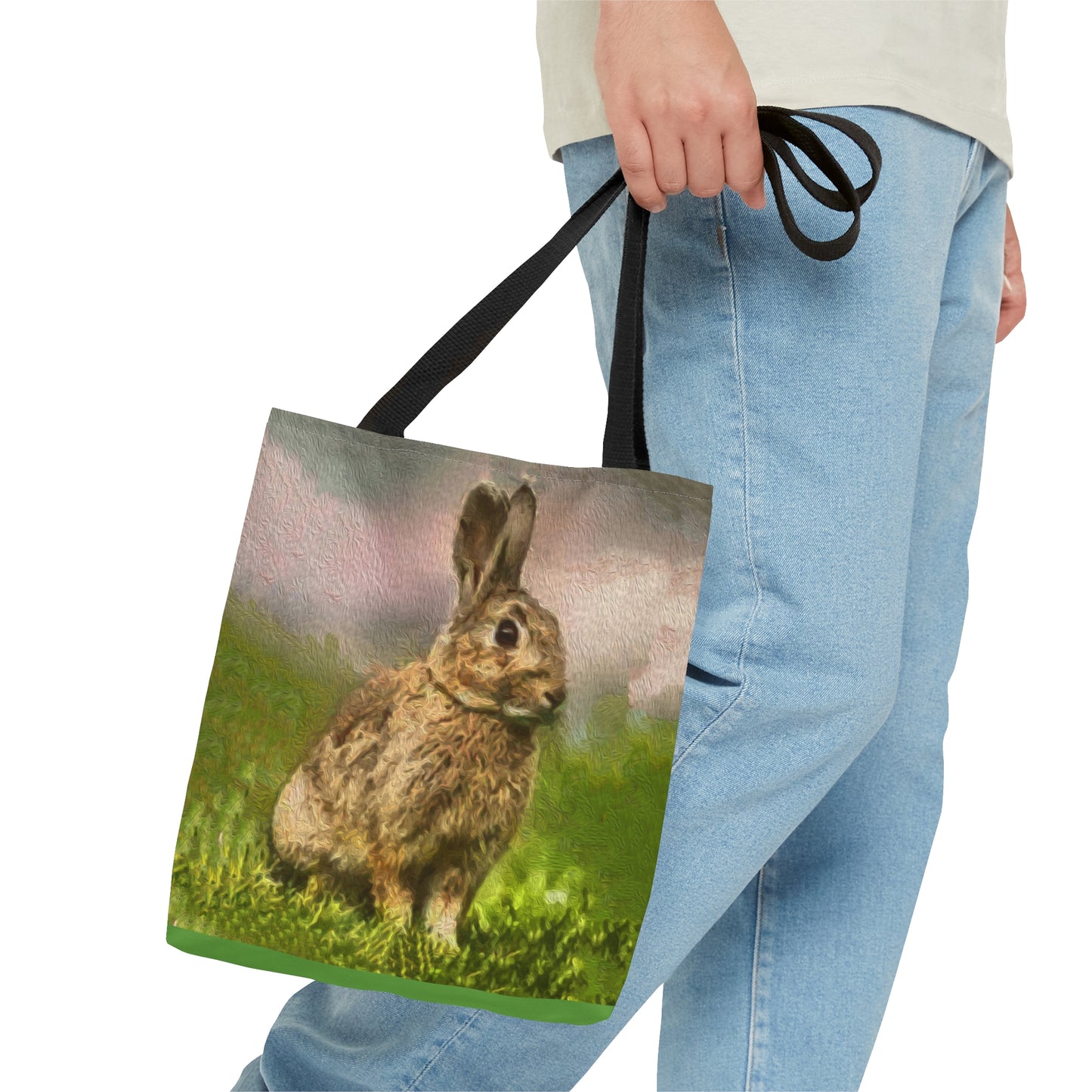 Rabbit 'Clover' Tote Bag