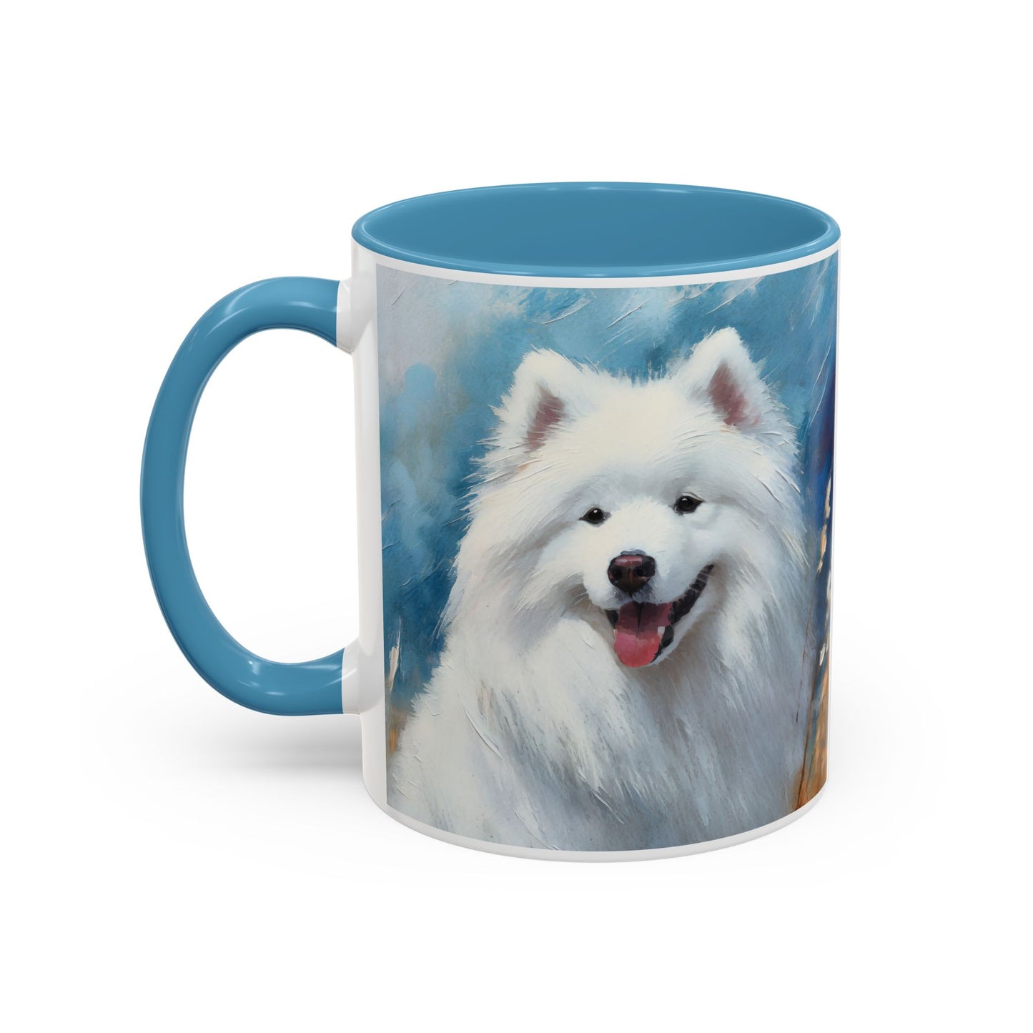 Samoyed Ceramic Accent Mug - 2 Sizes