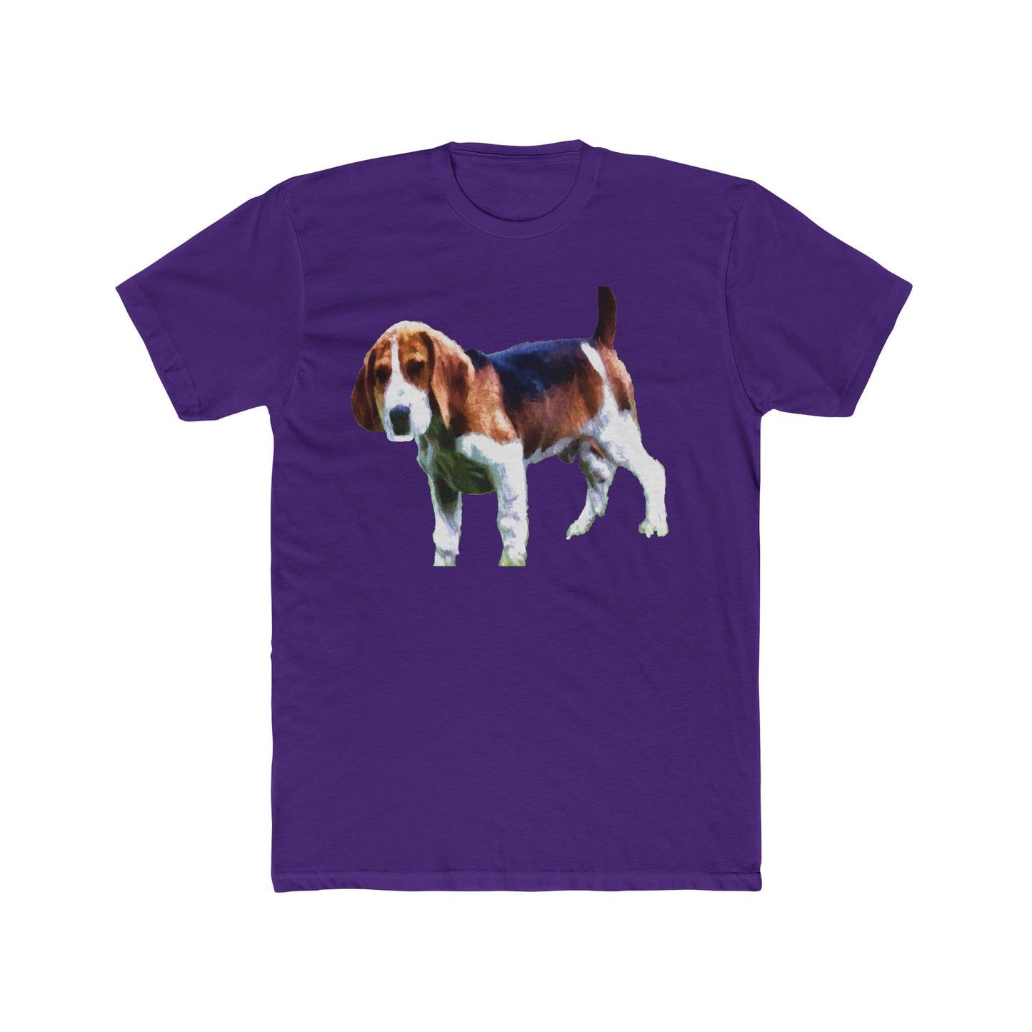 American Foxhound Men's Fitted Cotton Crew Tee