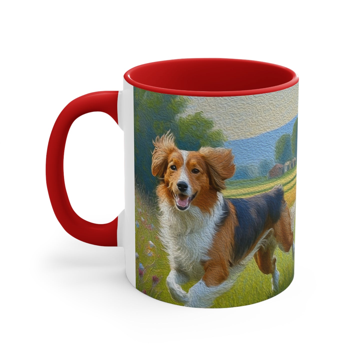 Nederlandse Kooikerhondje 11oz Ceramic Accent Mug