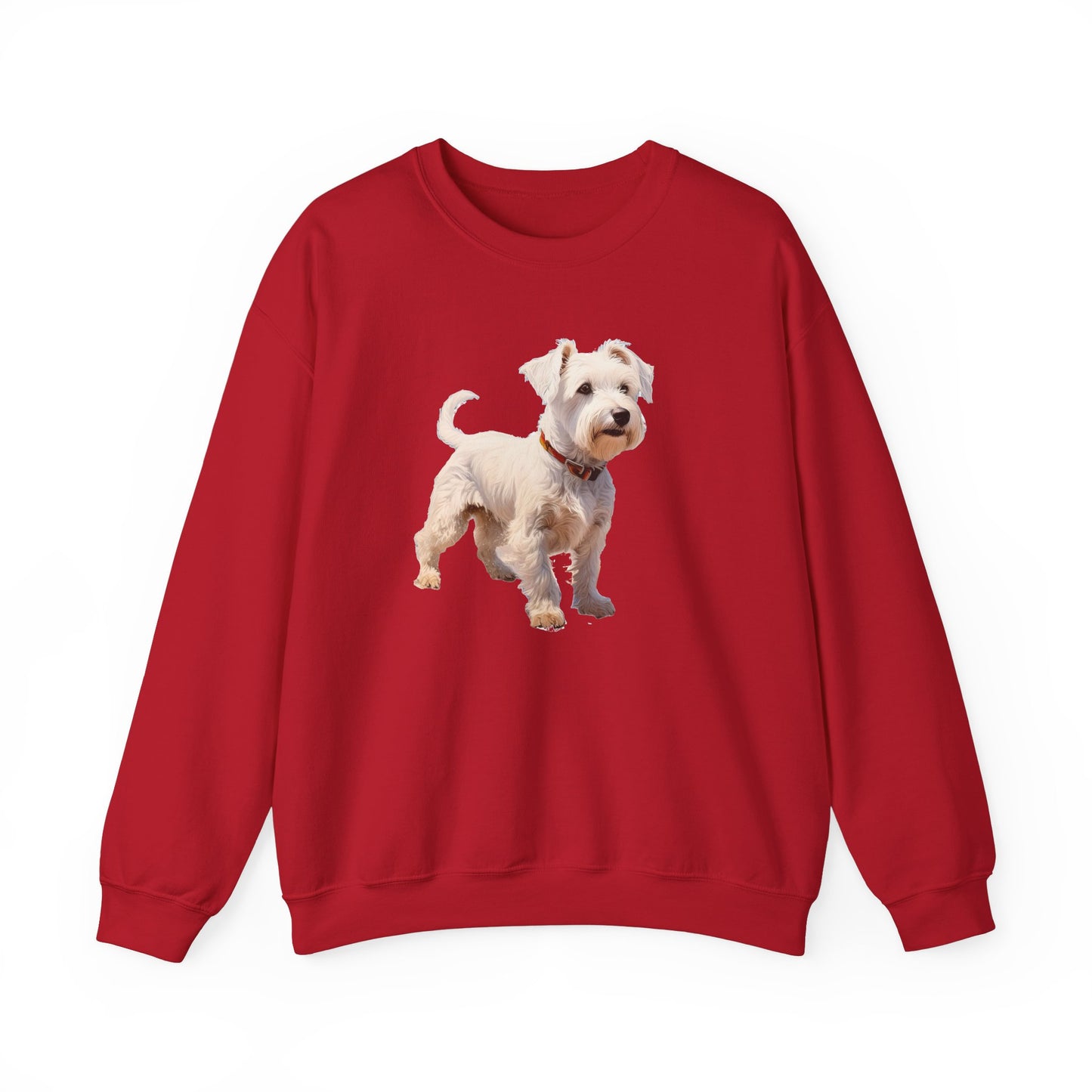 Sealyham Terrier Unisex 50/50 Crewneck Sweatshirt