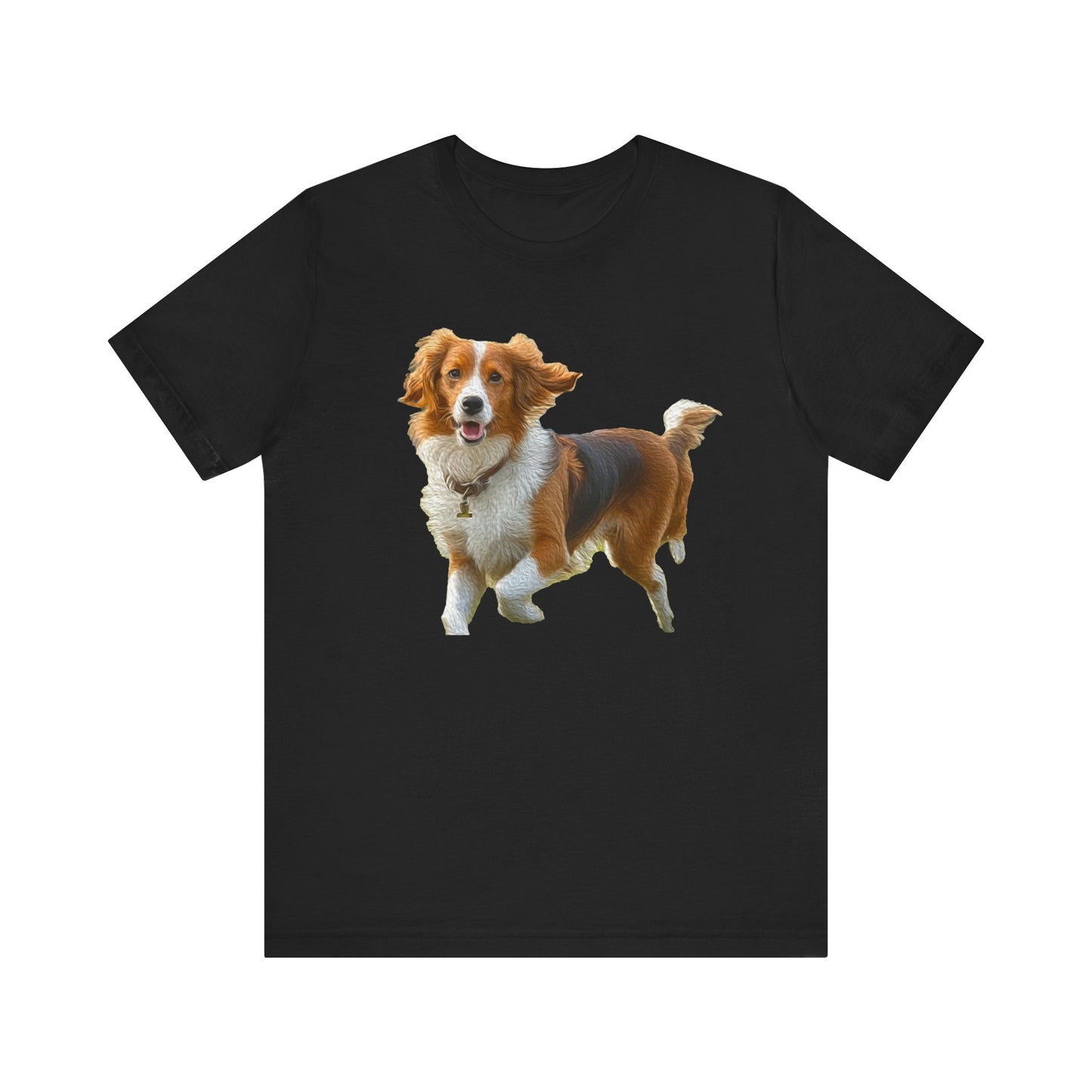 Nederlandse Kooikerhondje Unisex Jersey Short Sleeve Tee