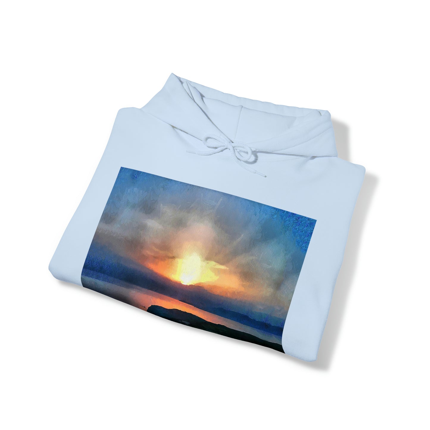 Sifnos Sunset (Greece) Unisex 50-50 Hoodie
