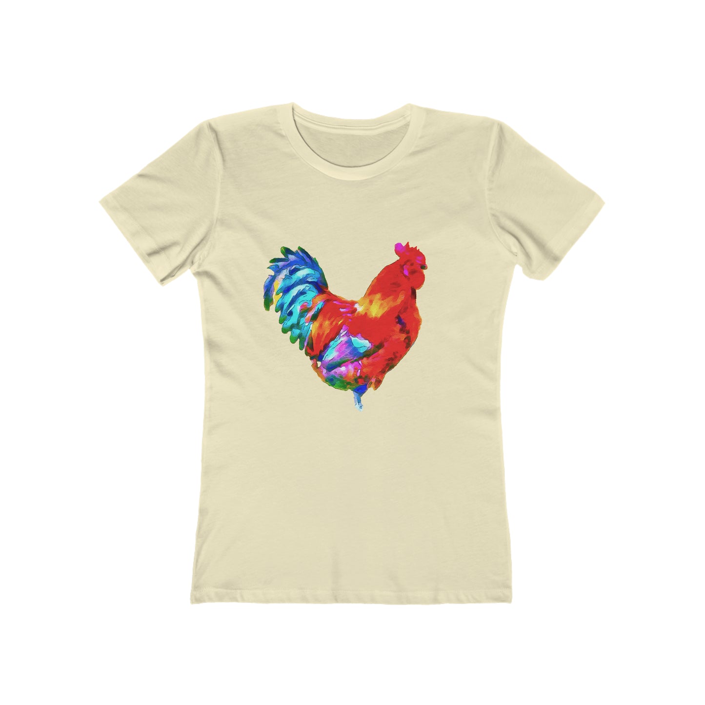 Rooster 'Craw' - Women's Slim Fit Ringspun Cotton T-Shirt