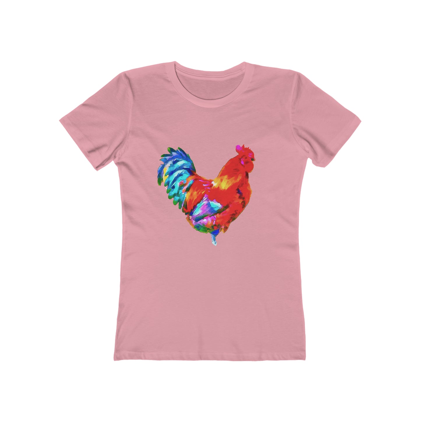 Rooster 'Craw' - Women's Slim Fit Ringspun Cotton T-Shirt