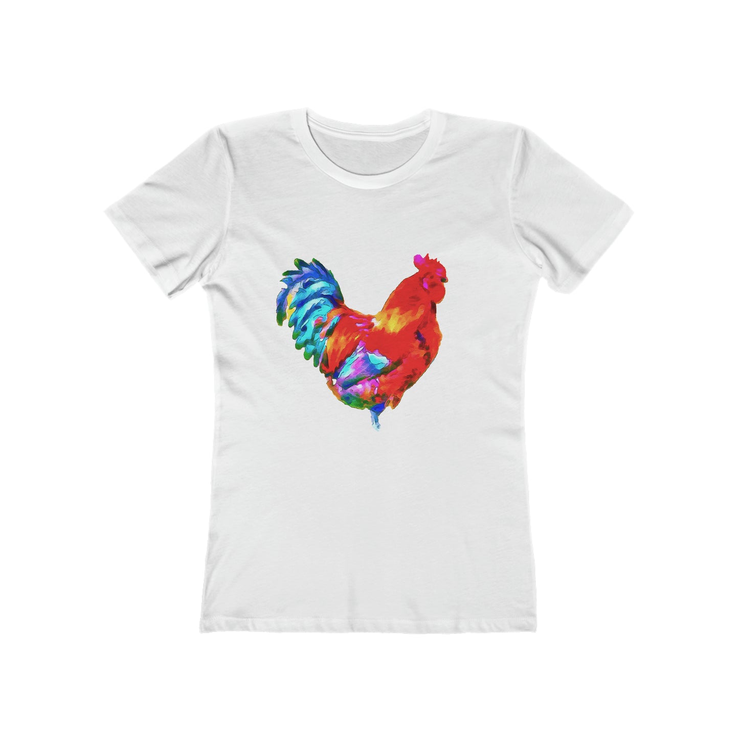 Rooster 'Craw' - Women's Slim Fit Ringspun Cotton T-Shirt