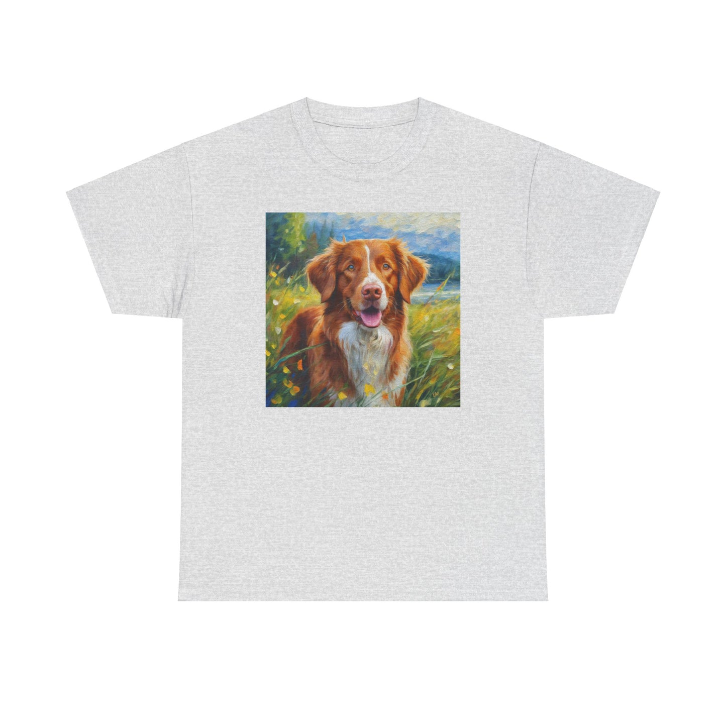 Nova Scotia Duck Tolling Retriever 'Dixie' Heavy Cotton Tee