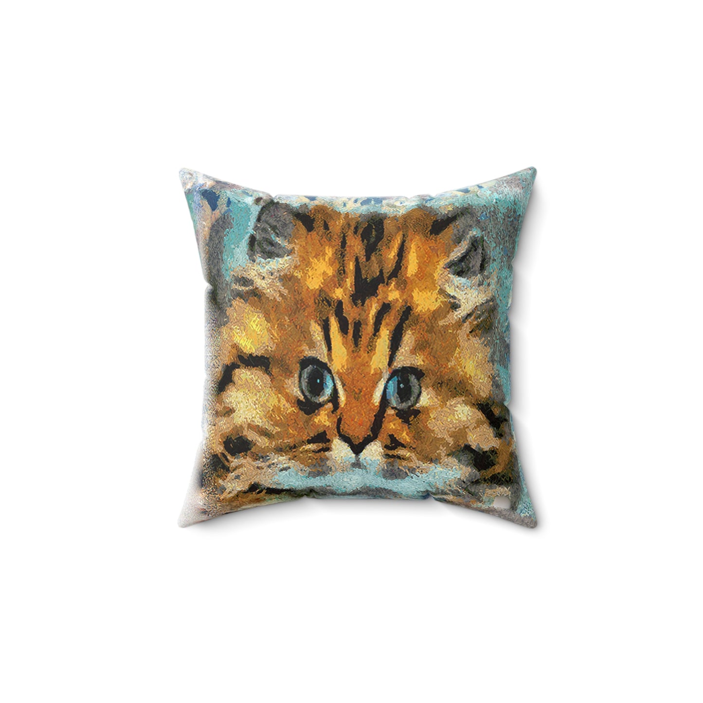 Fat Cat Spun Polyester Throw Pillow