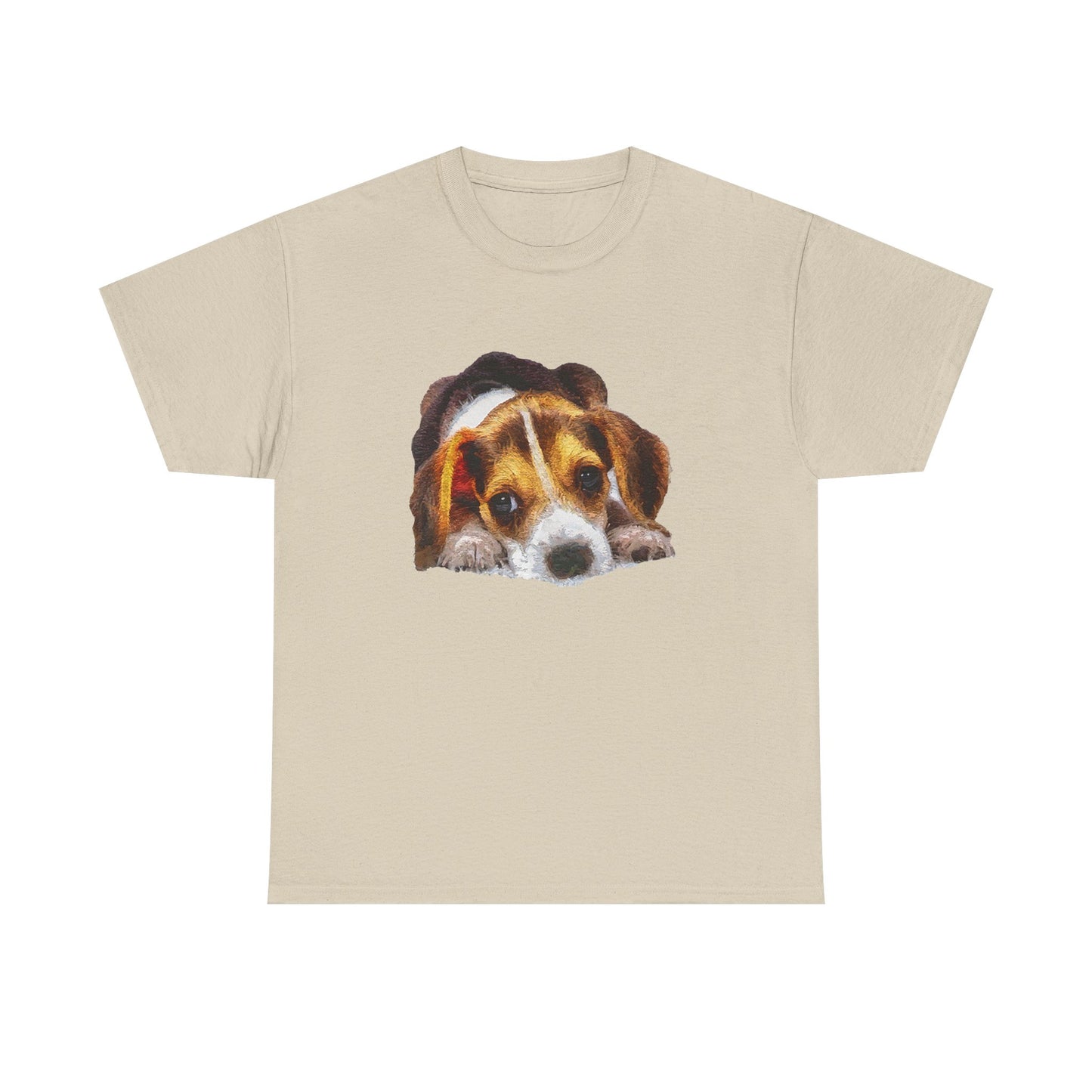 Beagle 'Daisy Mae' Unisex Heavy Cotton Tee