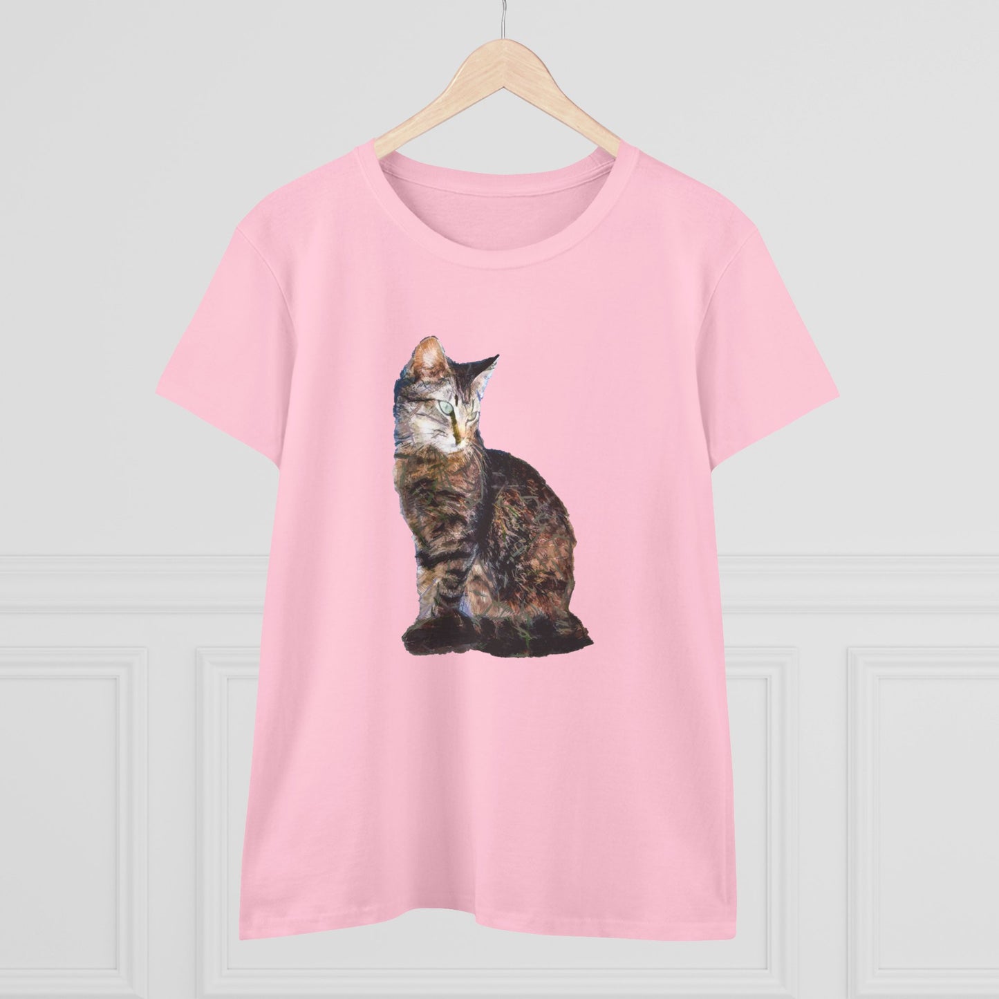 Cats of Greece 'Teris from Tinos' Women's Midweight Cotton Tee