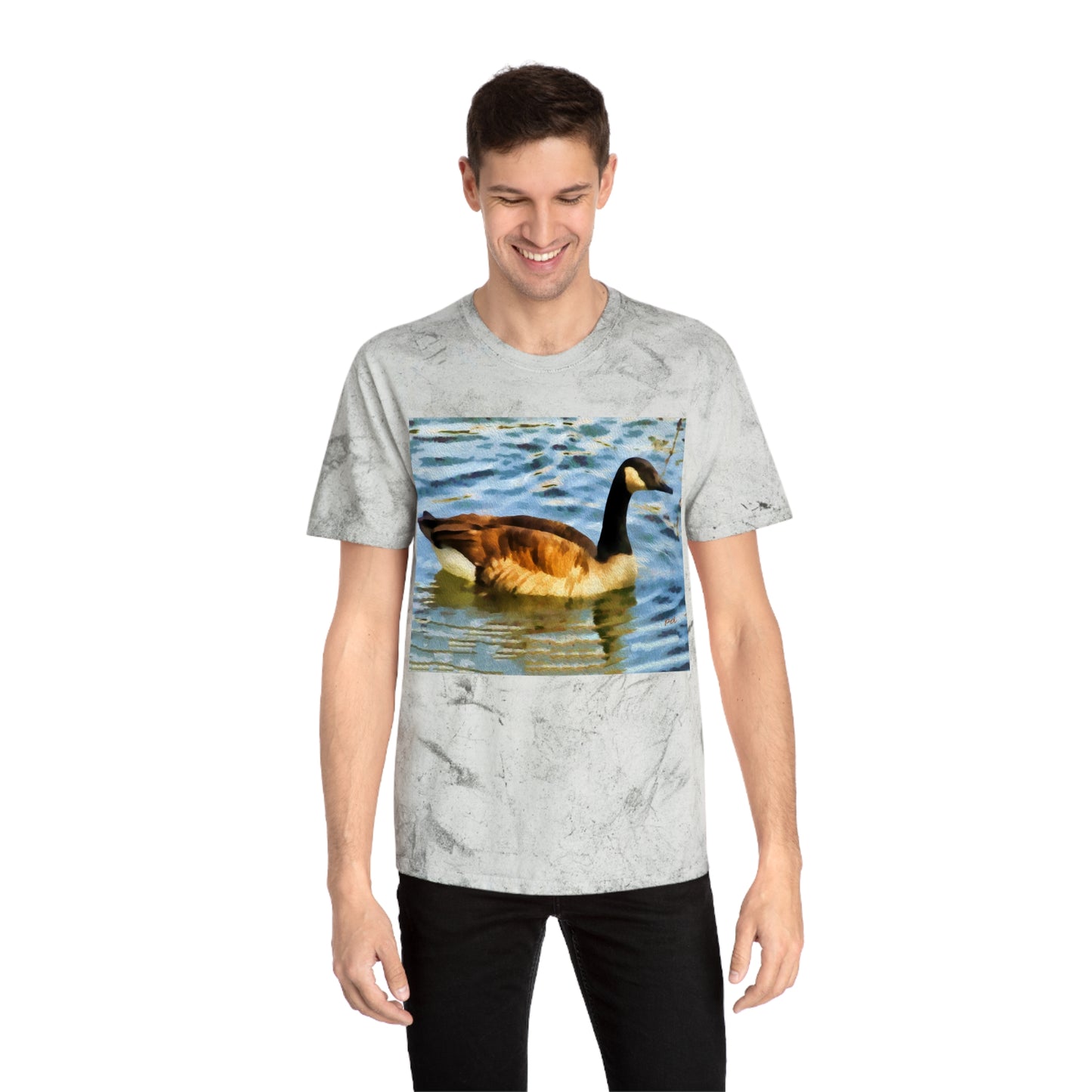 Canadian Goose Unisex Cotton Color Blast T-Shirt
