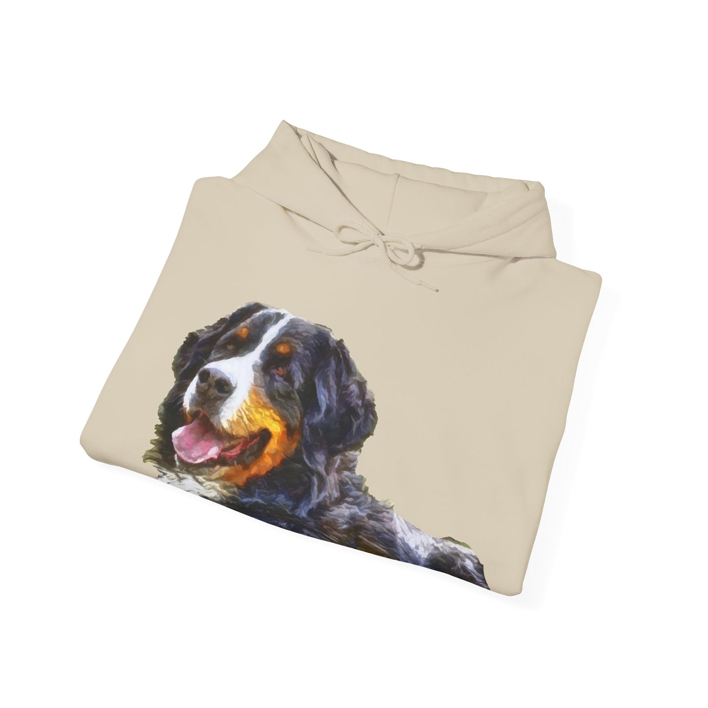 Bernese Mountain Dog Unisex 50/50 Hoodie: Your Comfy Sidekick