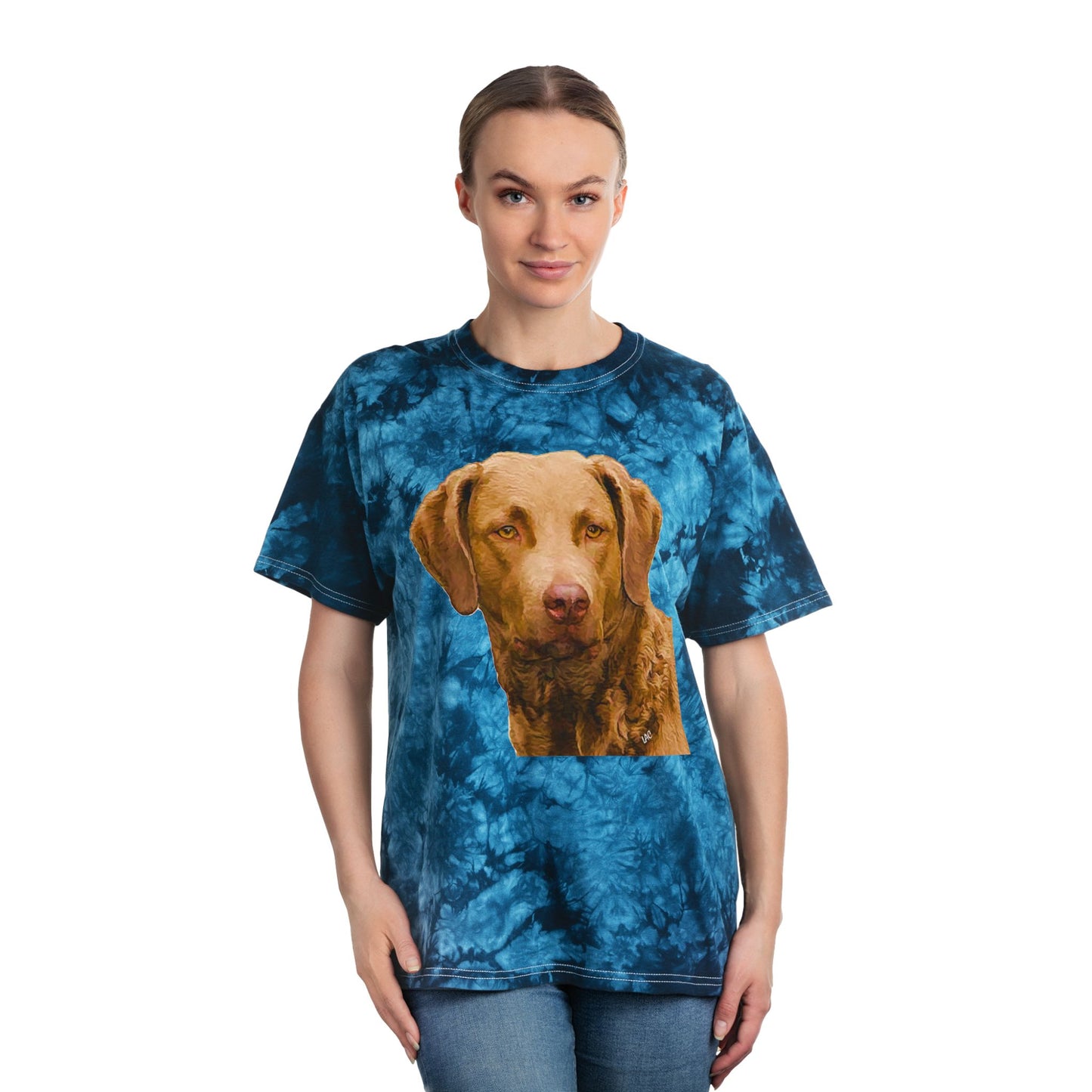 Chesapeake Bay Retriever Classic Tie-Dye Tee