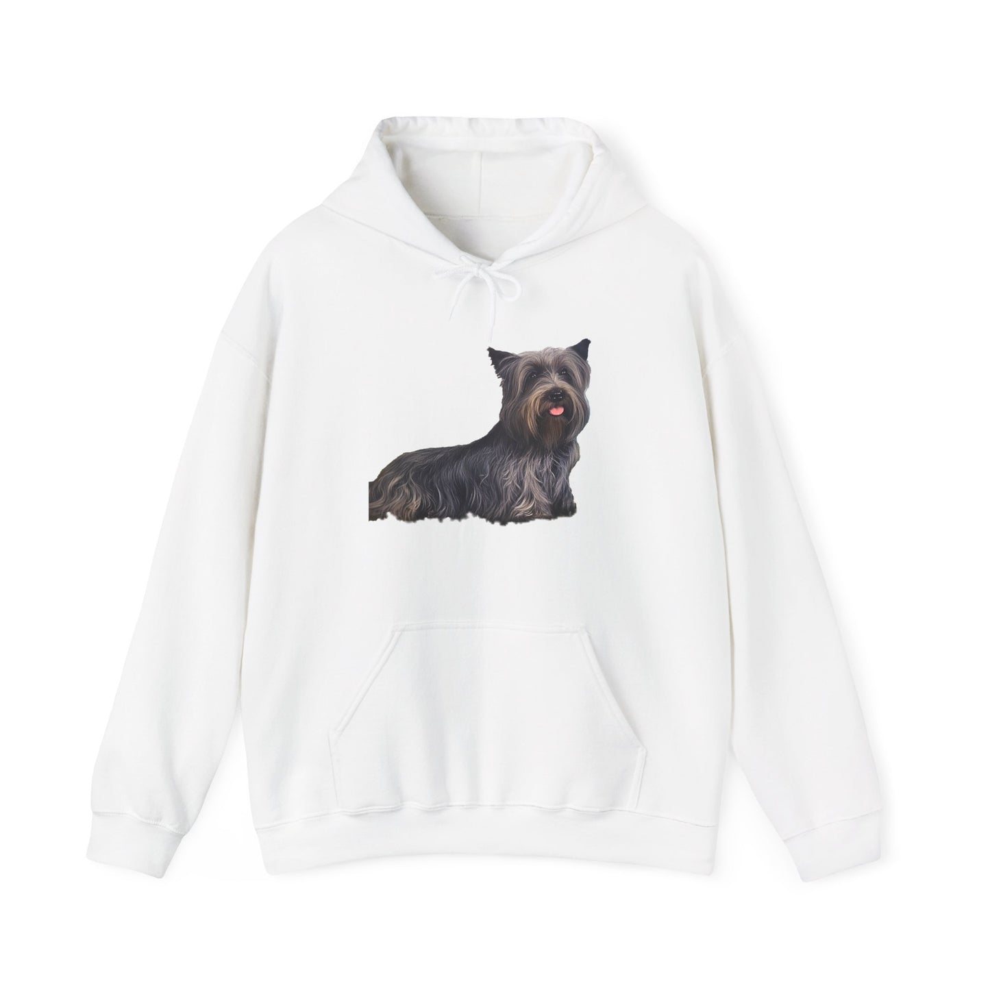 Skye Terrier Unisex 50/50 Hooded Sweatshirt