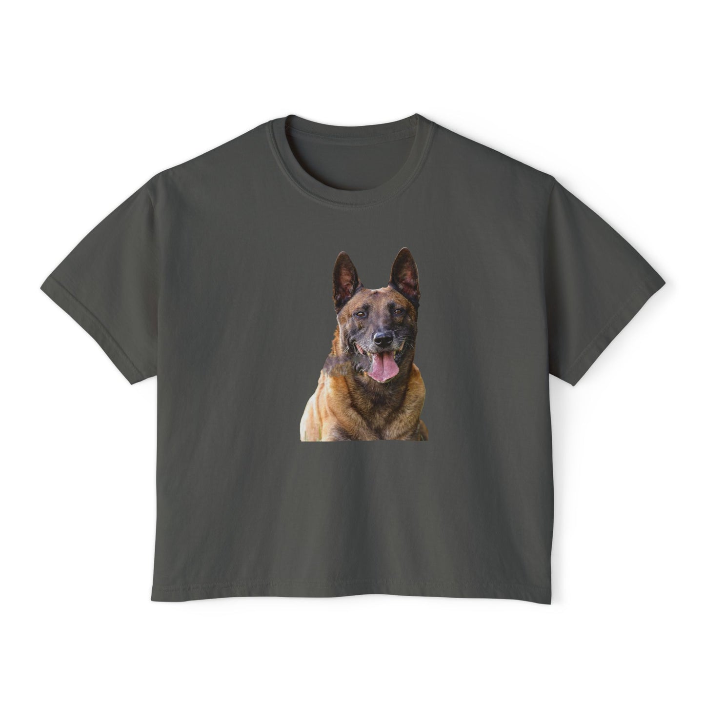 Belgian Malinois Women's Oversized Boxy Tee - Embrace Your Style