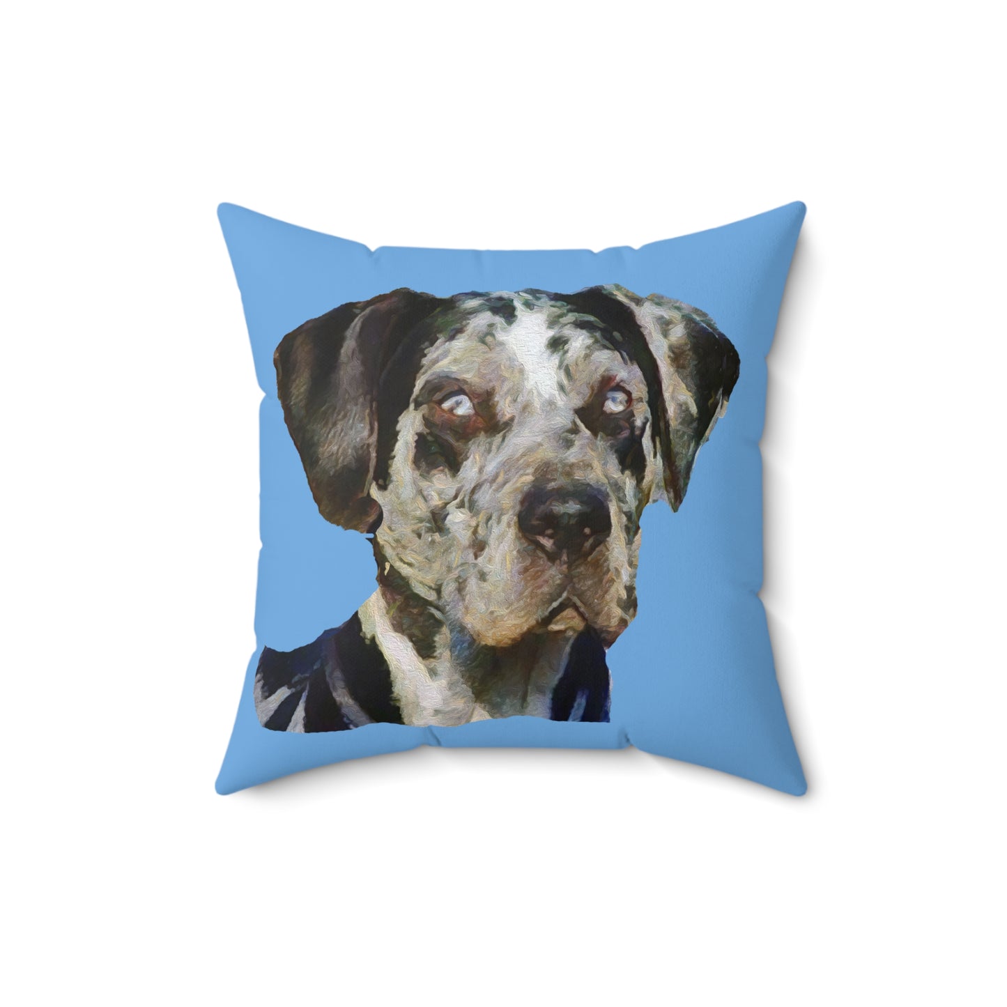 American Leopard Hound Spun Polyester Throw Pillow
