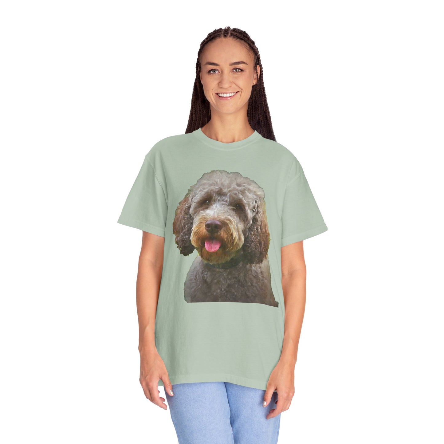 Lagotto Romagnolo 'Italian Truffle Dog' Unisex Garment-Dyed T-shirt