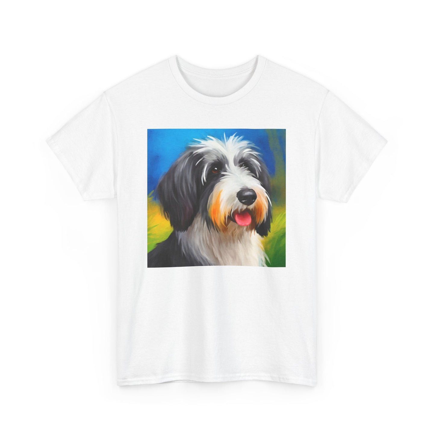 Polish Lowland Sheepdog Unisex Heavy Cotton Tee