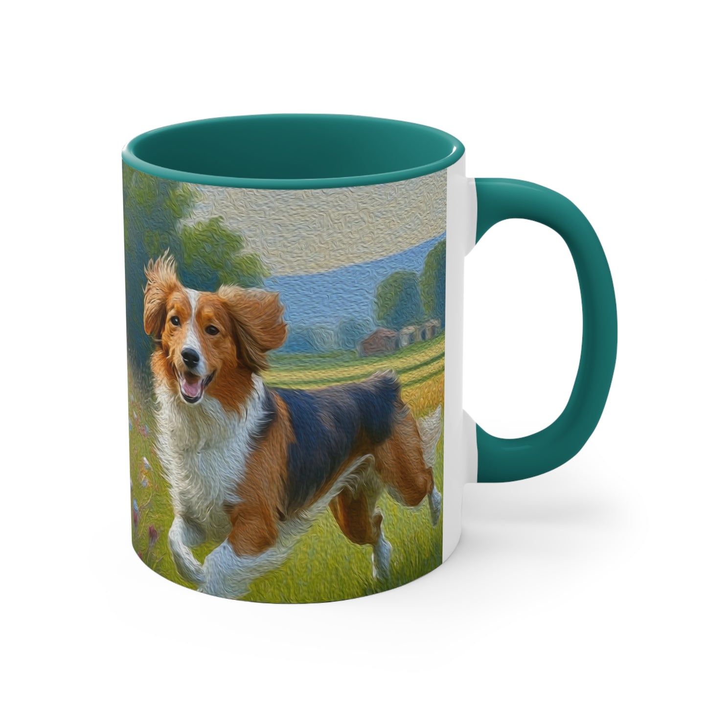 Nederlandse Kooikerhondje 11oz Ceramic Accent Mug