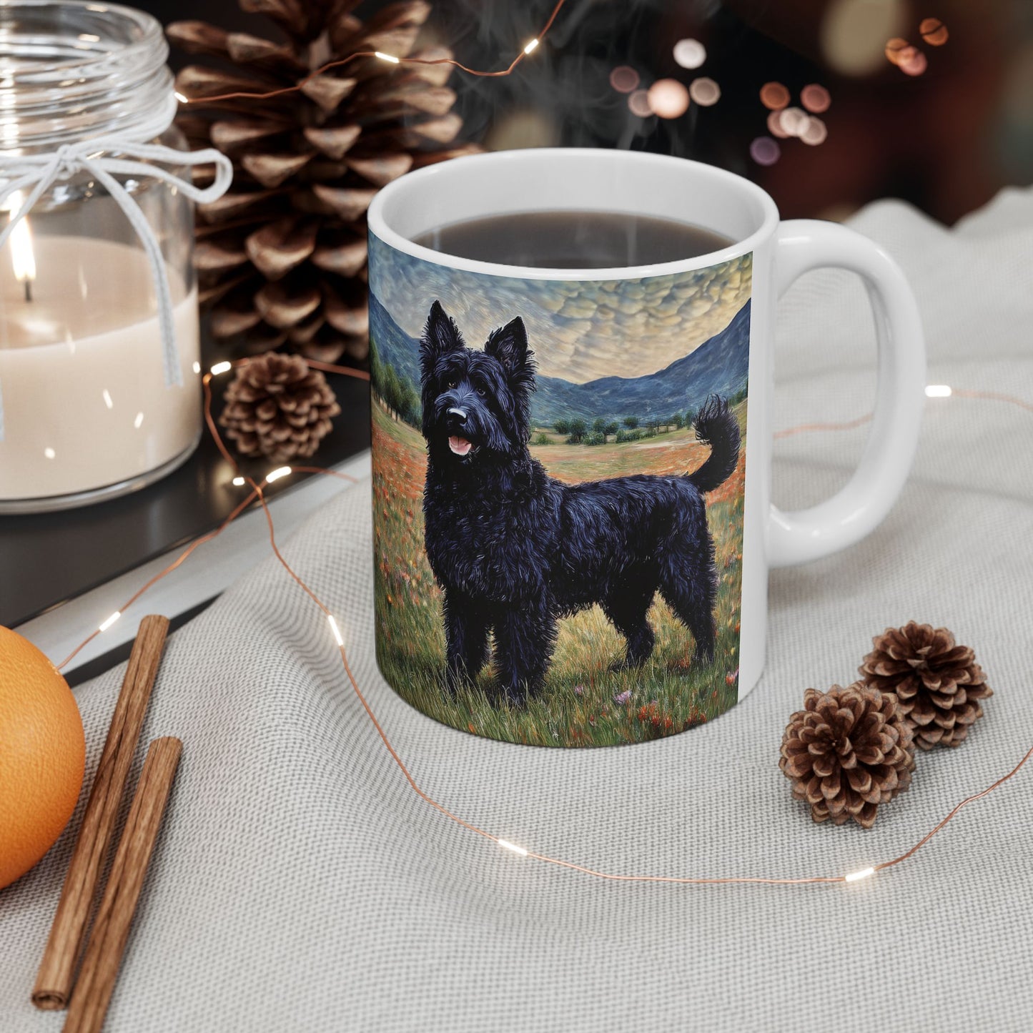 Croatian Sheepdog Ceramic Mug - Sip with Spirit!