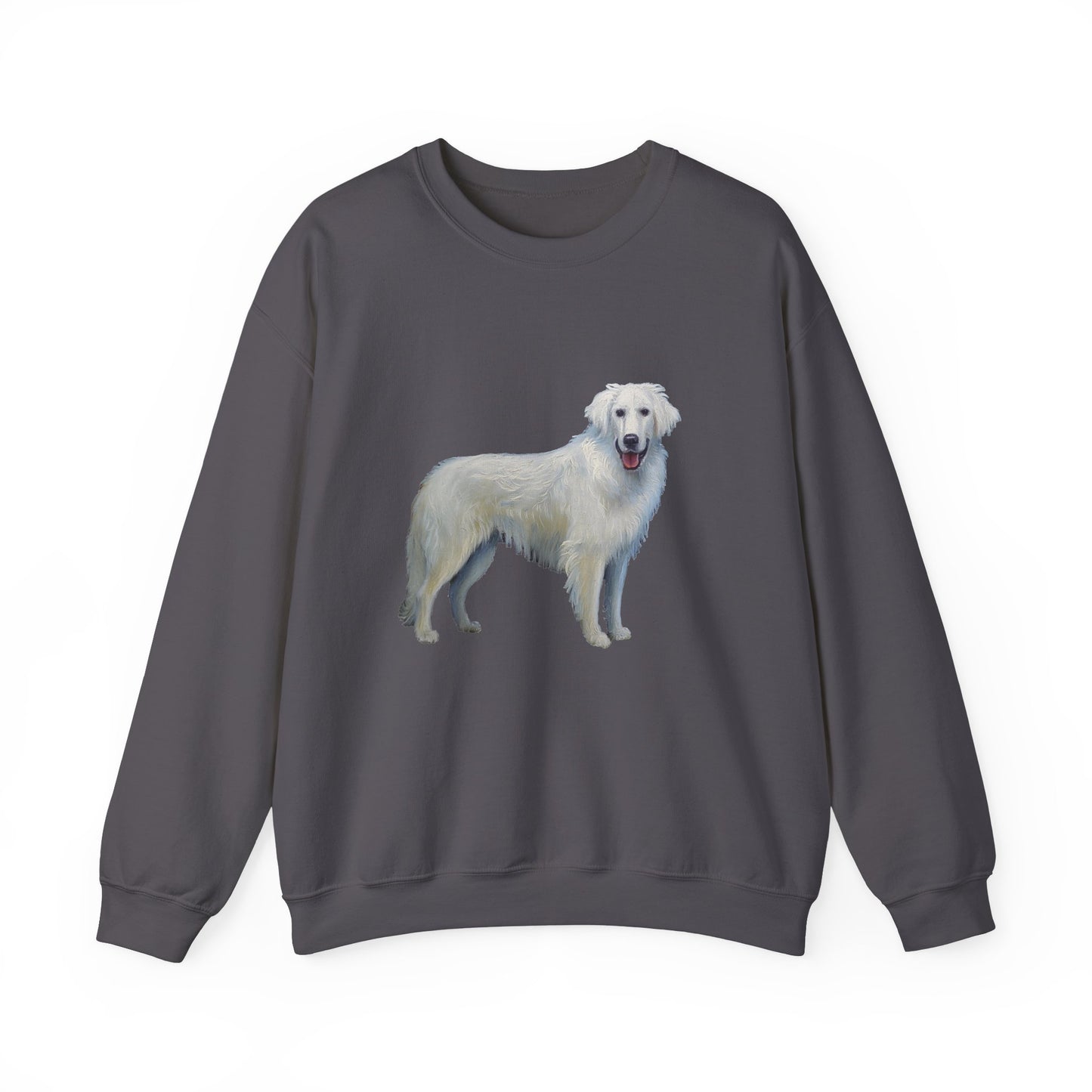 Slovensky Cuvac Unisex 50/50 Crewneck Sweatshirt