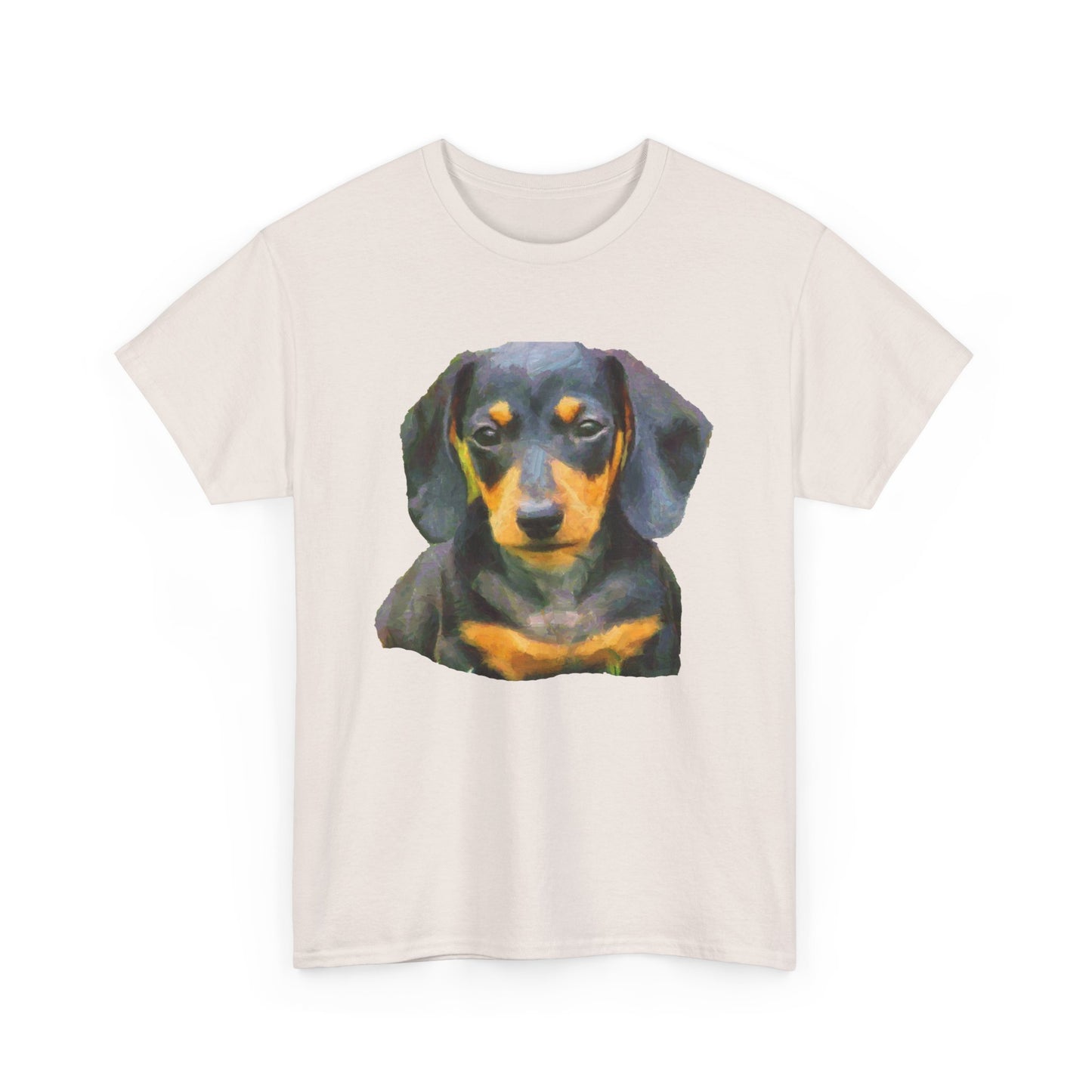 Dachshund Doxie Delight Unisex Heavy Cotton Tee