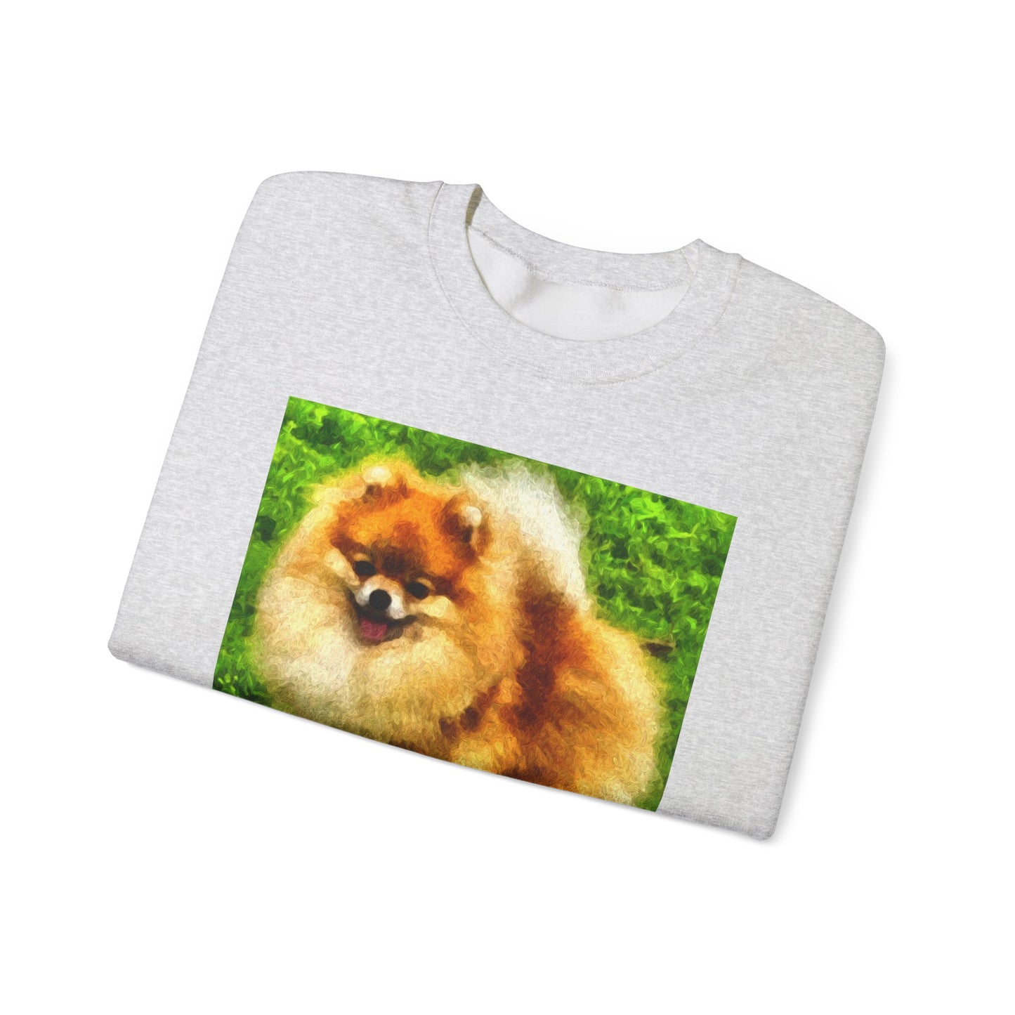 Pomeranian 'Pom Pom' Unisex Crewneck Sweatshirt