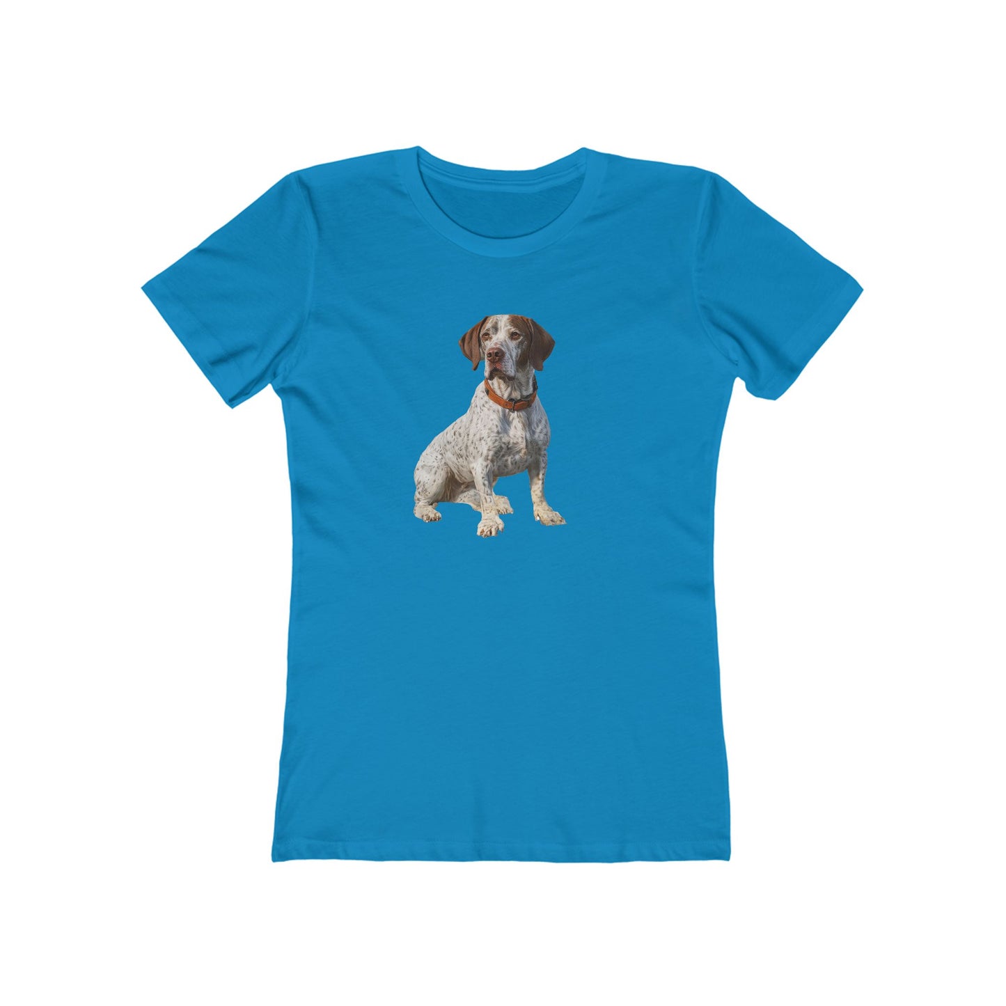 Braque du Bourbonnais Women's Slim Fit Ringspun Cotton Tee
