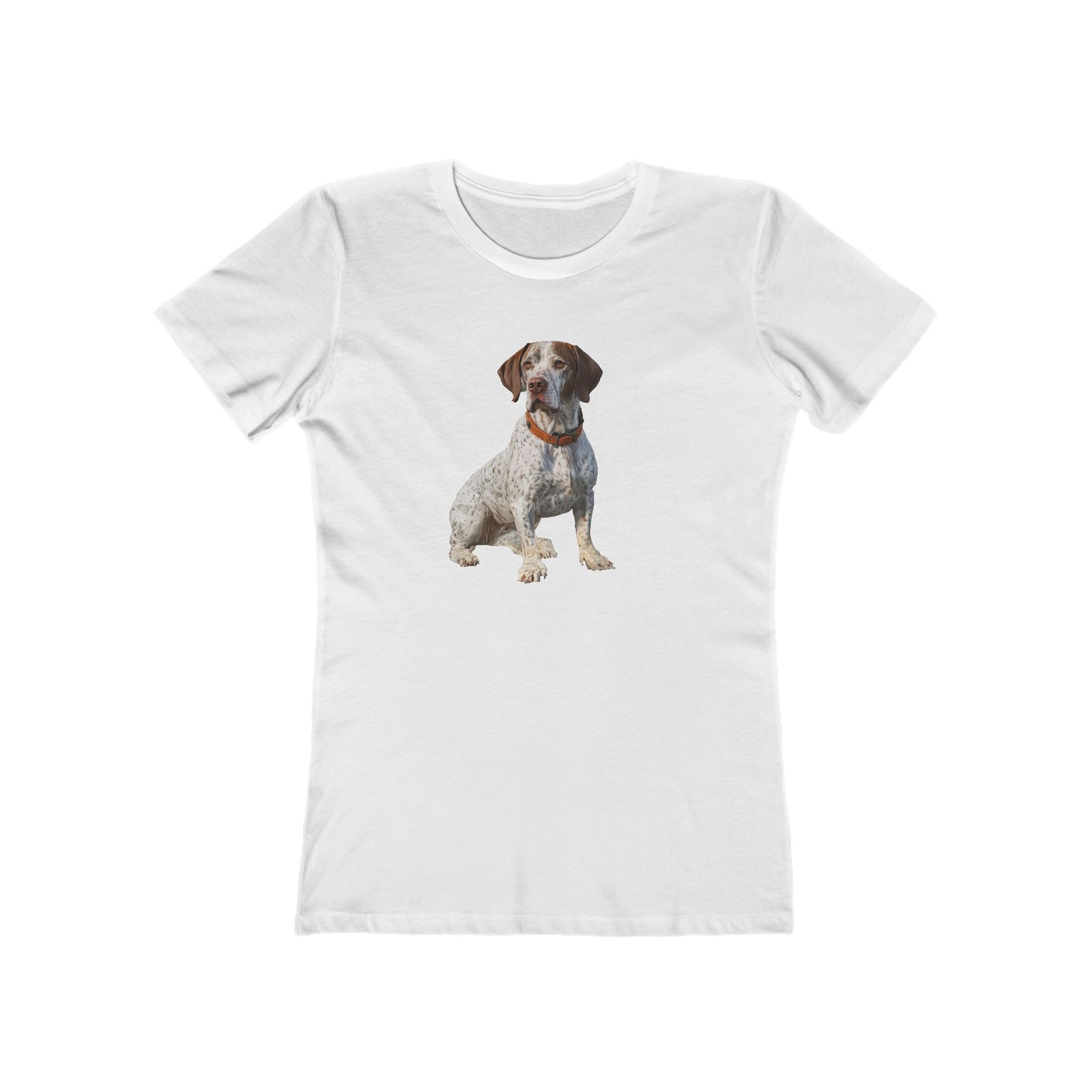 Braque du Bourbonnais Women's Slim Fit Ringspun Cotton Tee